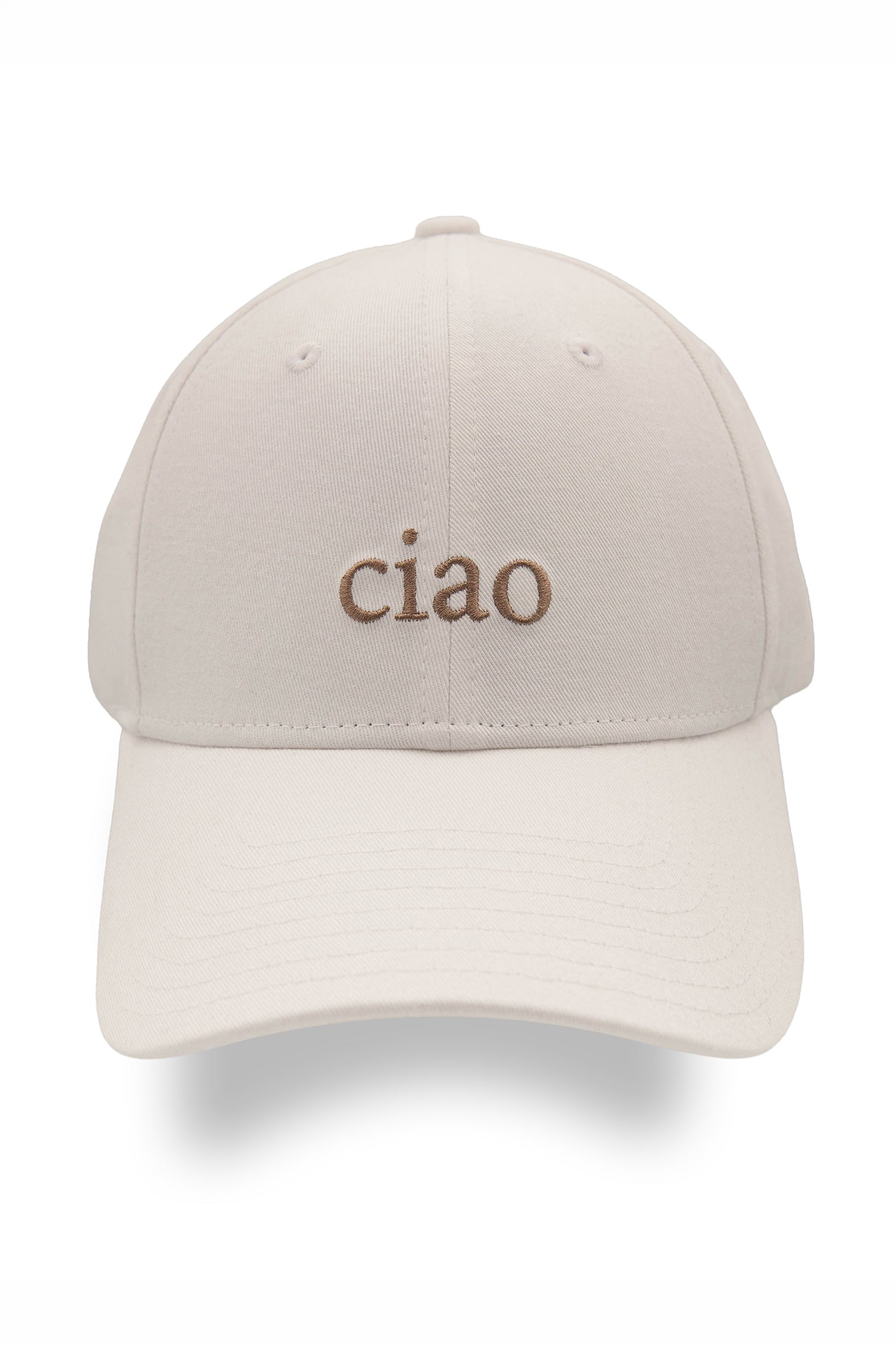 CIAO Cotton Cap in White Taupe - Lazypants