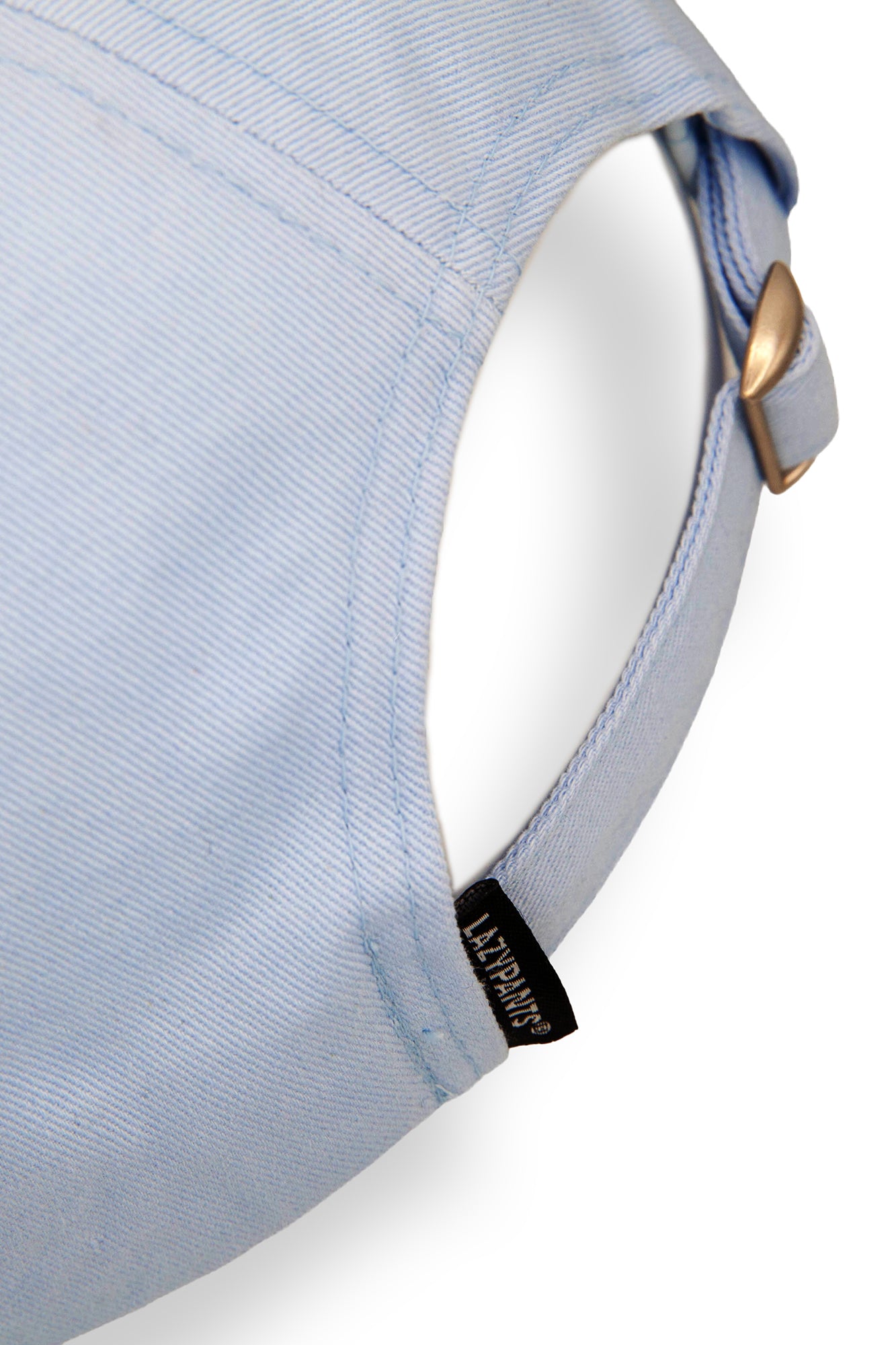 Courtside Vibes Cotton Cap in Ice Blue/White - Lazypants