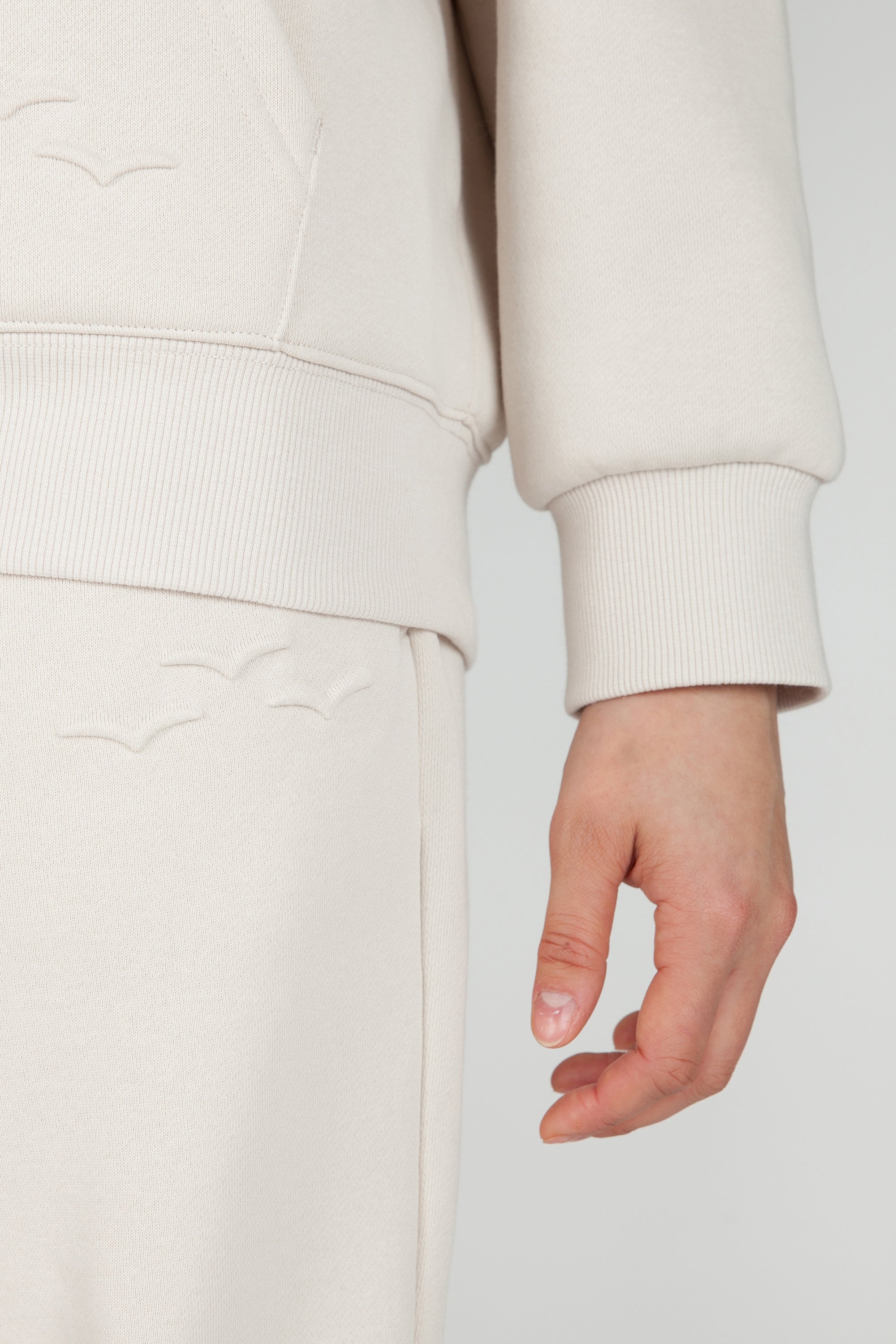 Women's tracksuit set in bone - Lazypants