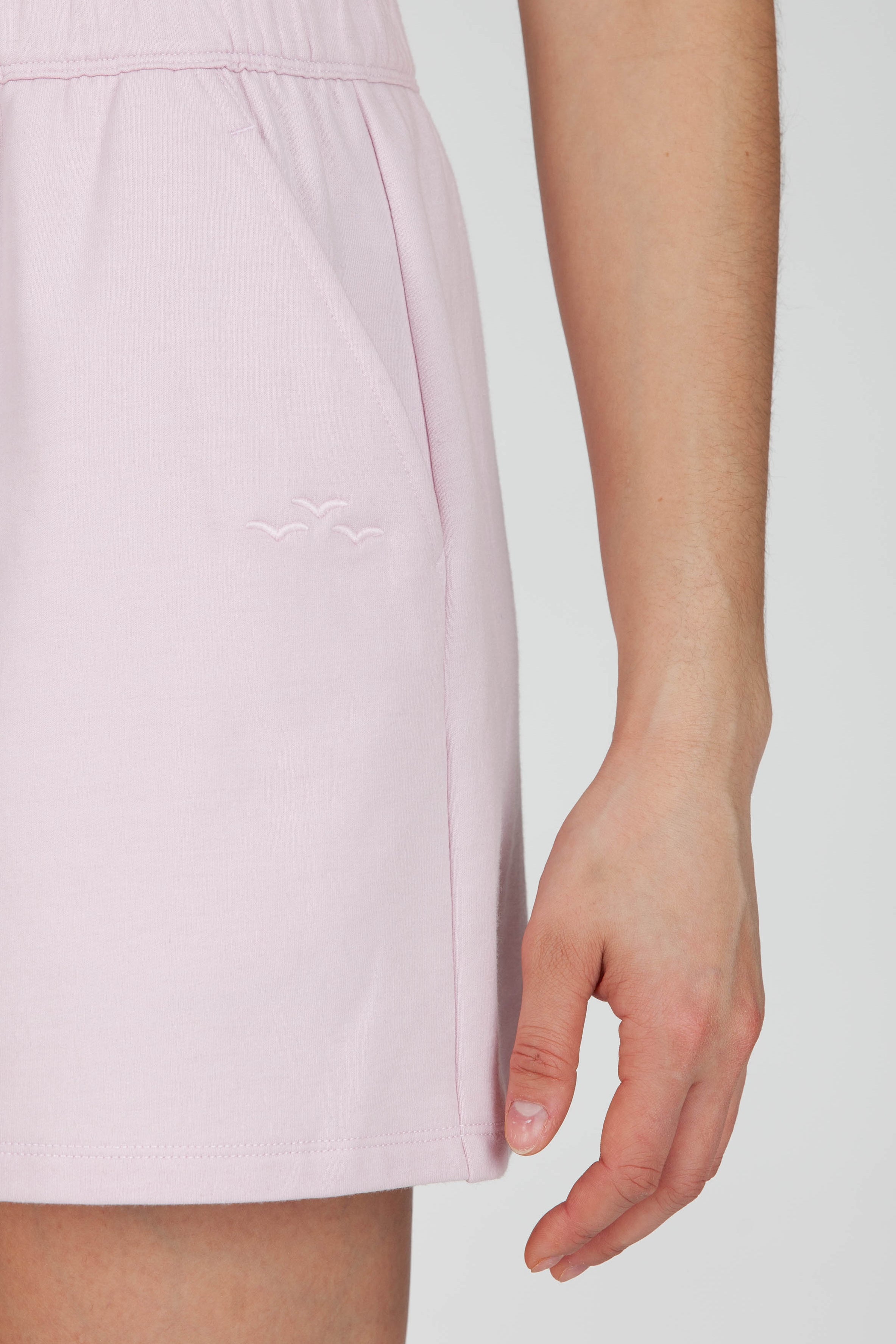 Soft-Touch Fleece 4 inches Shorts in Candy Pink - Lazypants