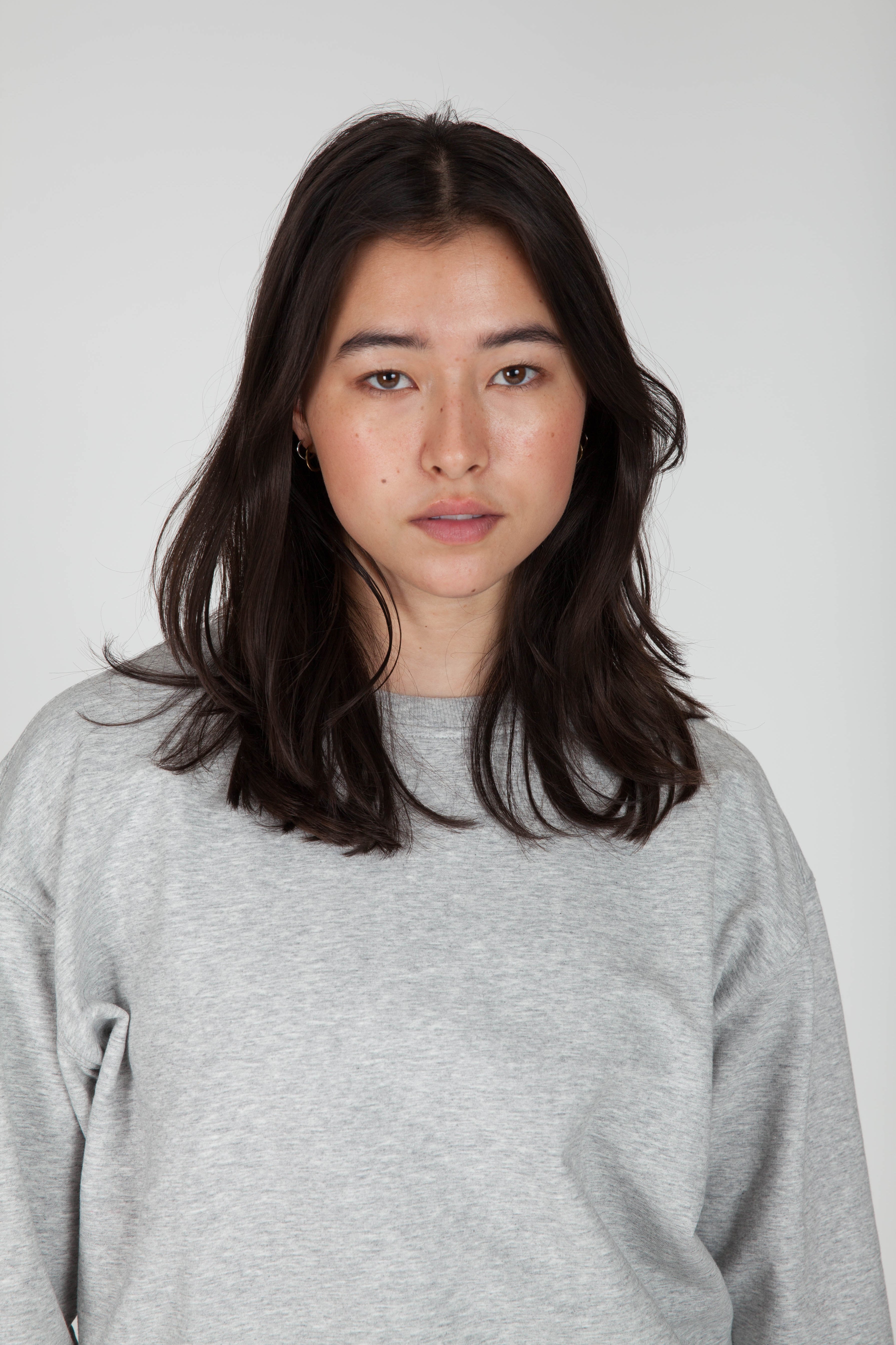 Soft-Touch Fleece Sweatshirt in Classic Grey - Lazypants