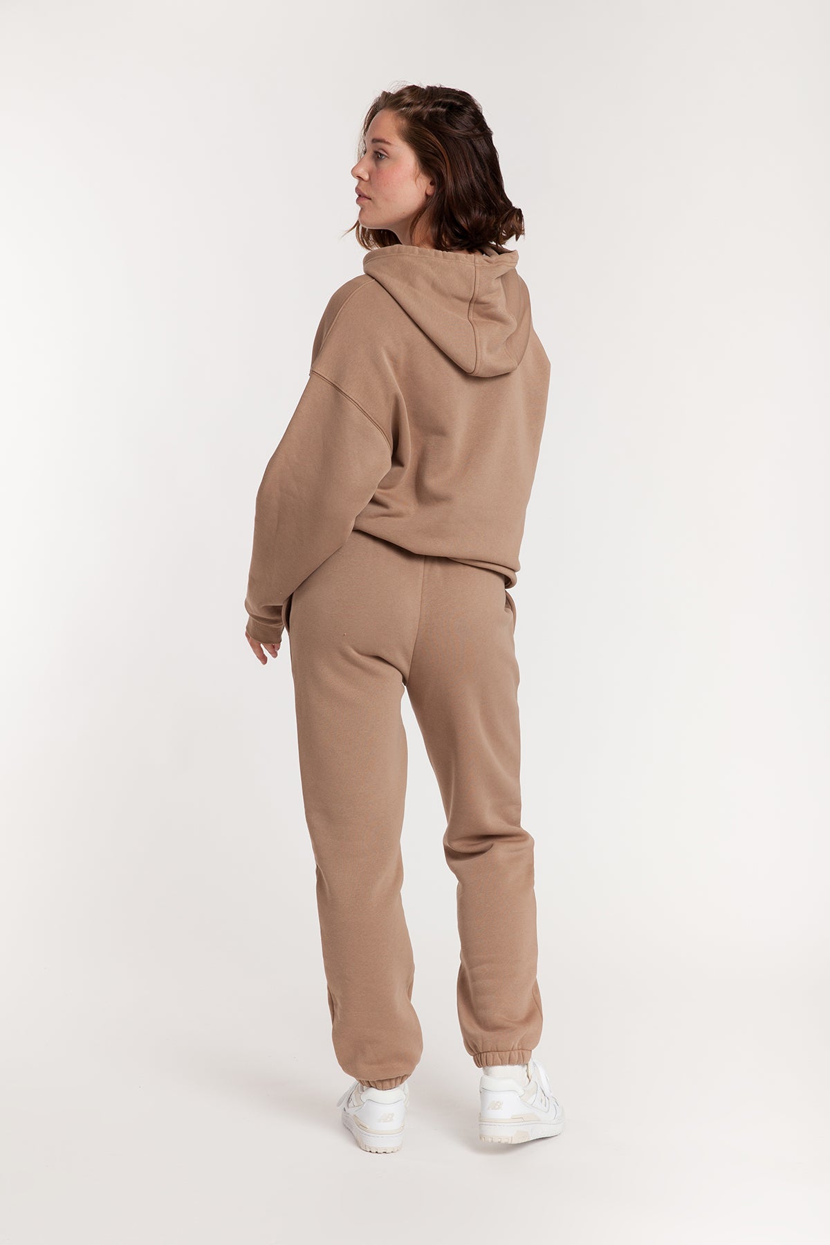 Women's tracksuit in camel