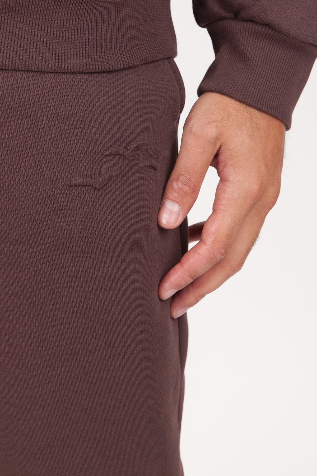 Men's jogger in espresso