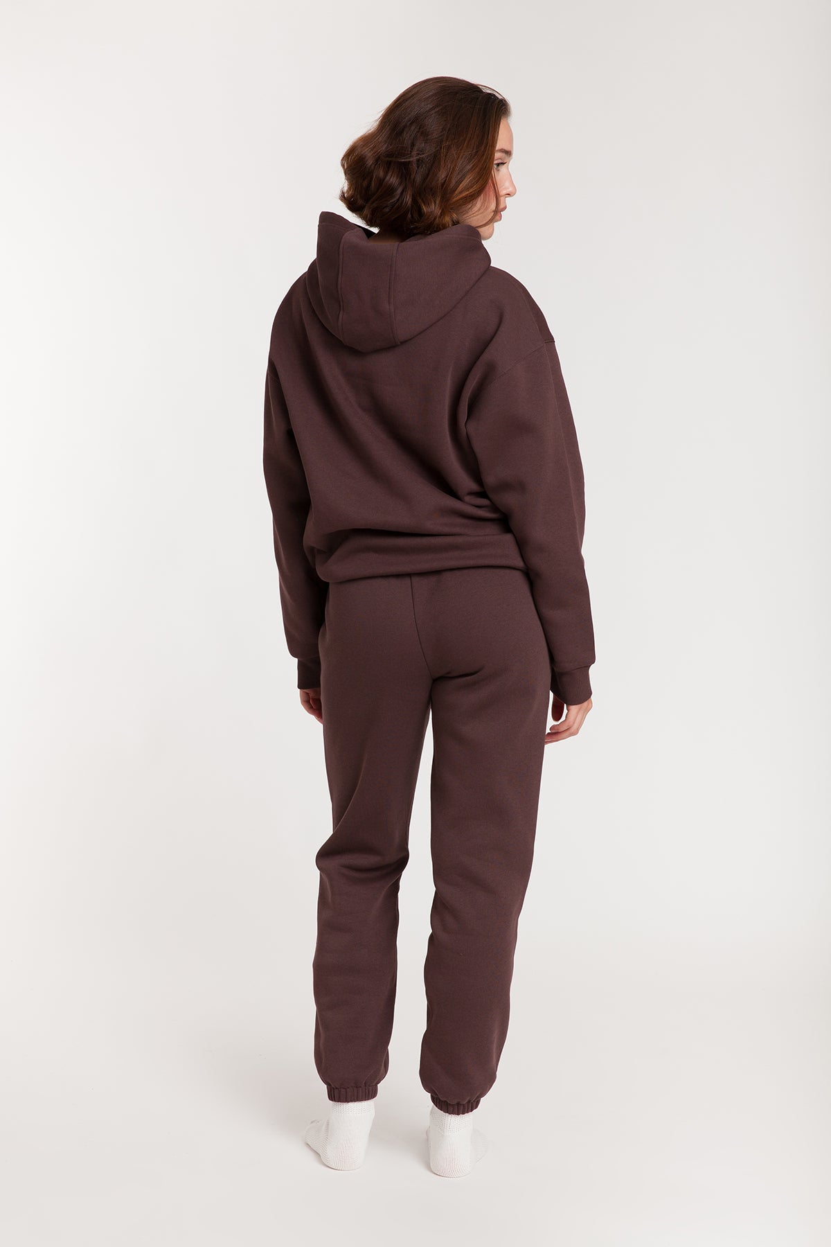 Chlo Relaxed Fit Hoodie in Espresso