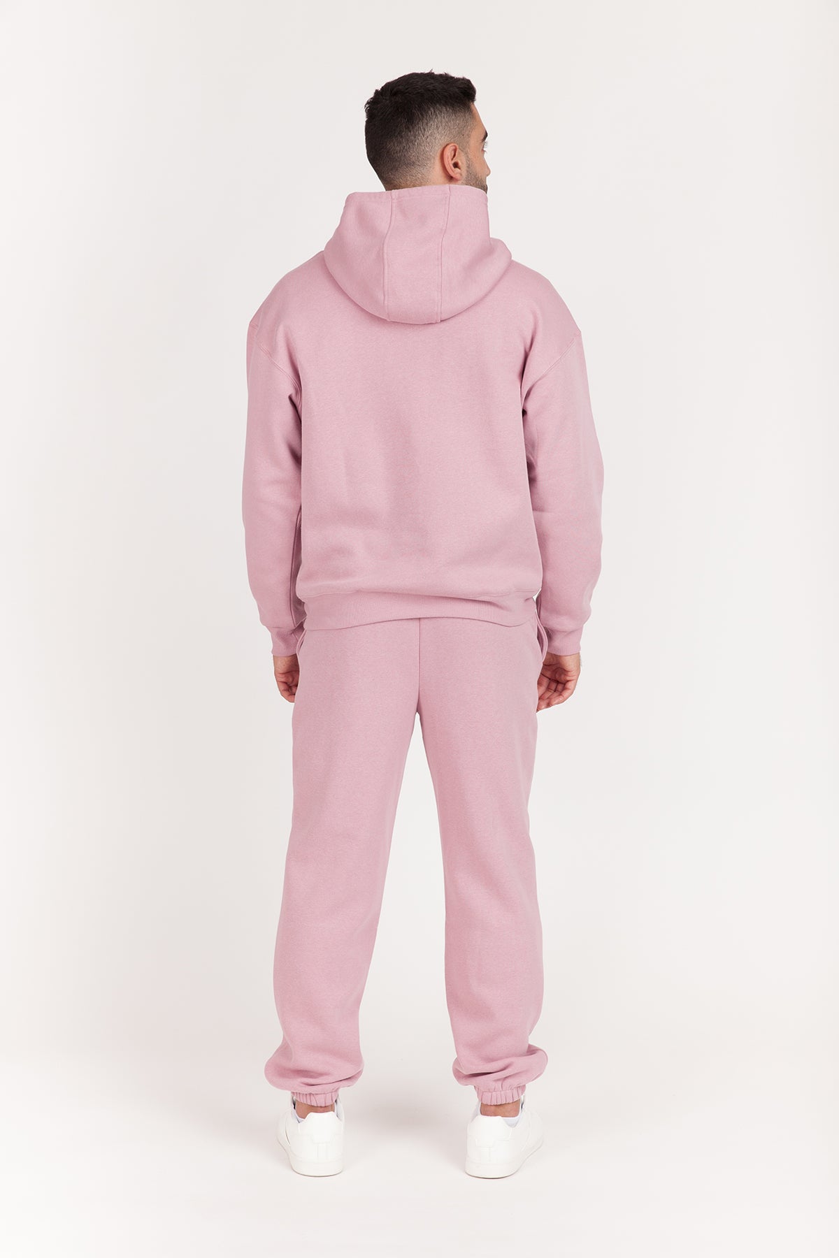 Men's hoodie in rose