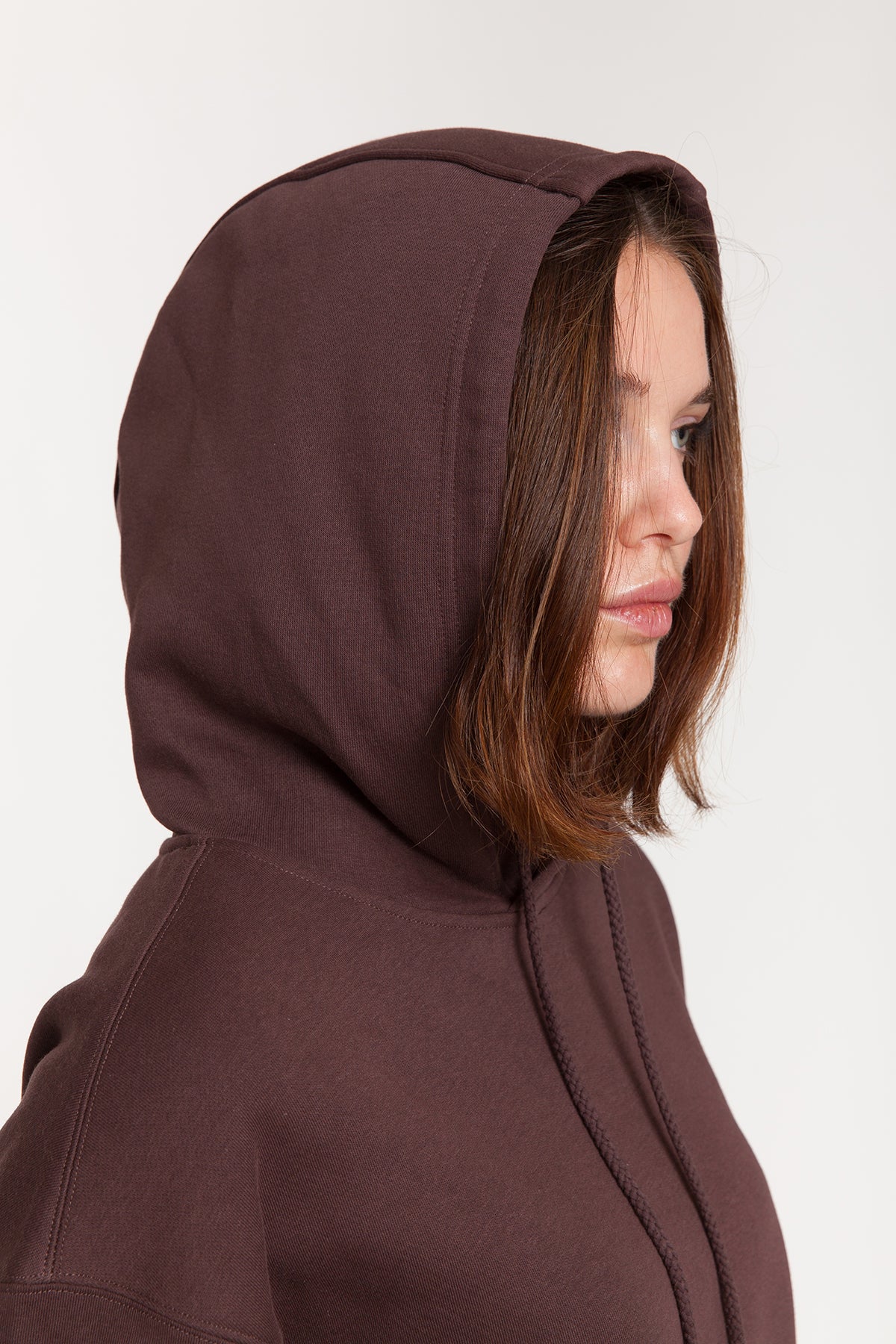 Chlo Relaxed Fit Hoodie in Espresso