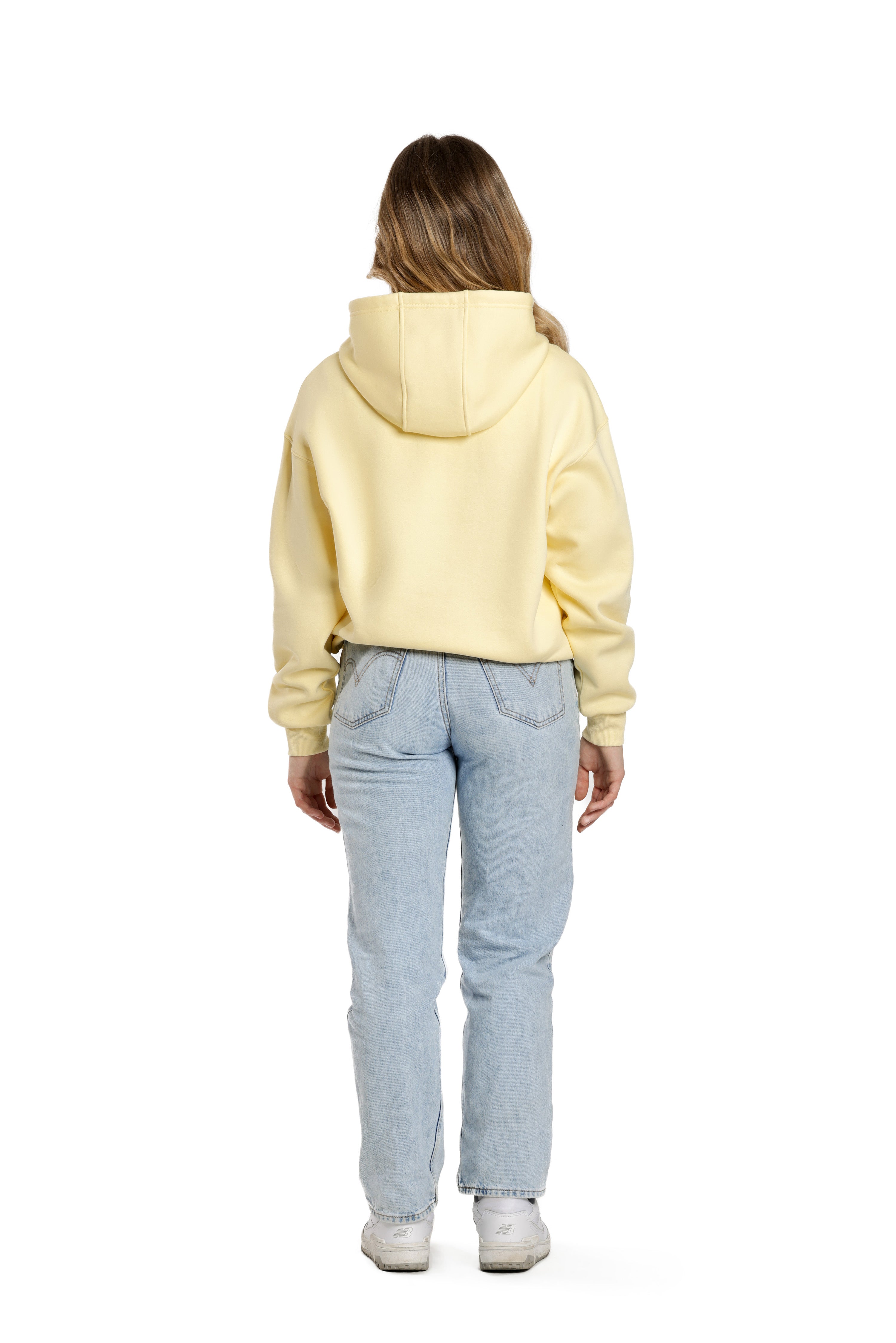 Chlo Relaxed Fit Hoodie in banana yellow