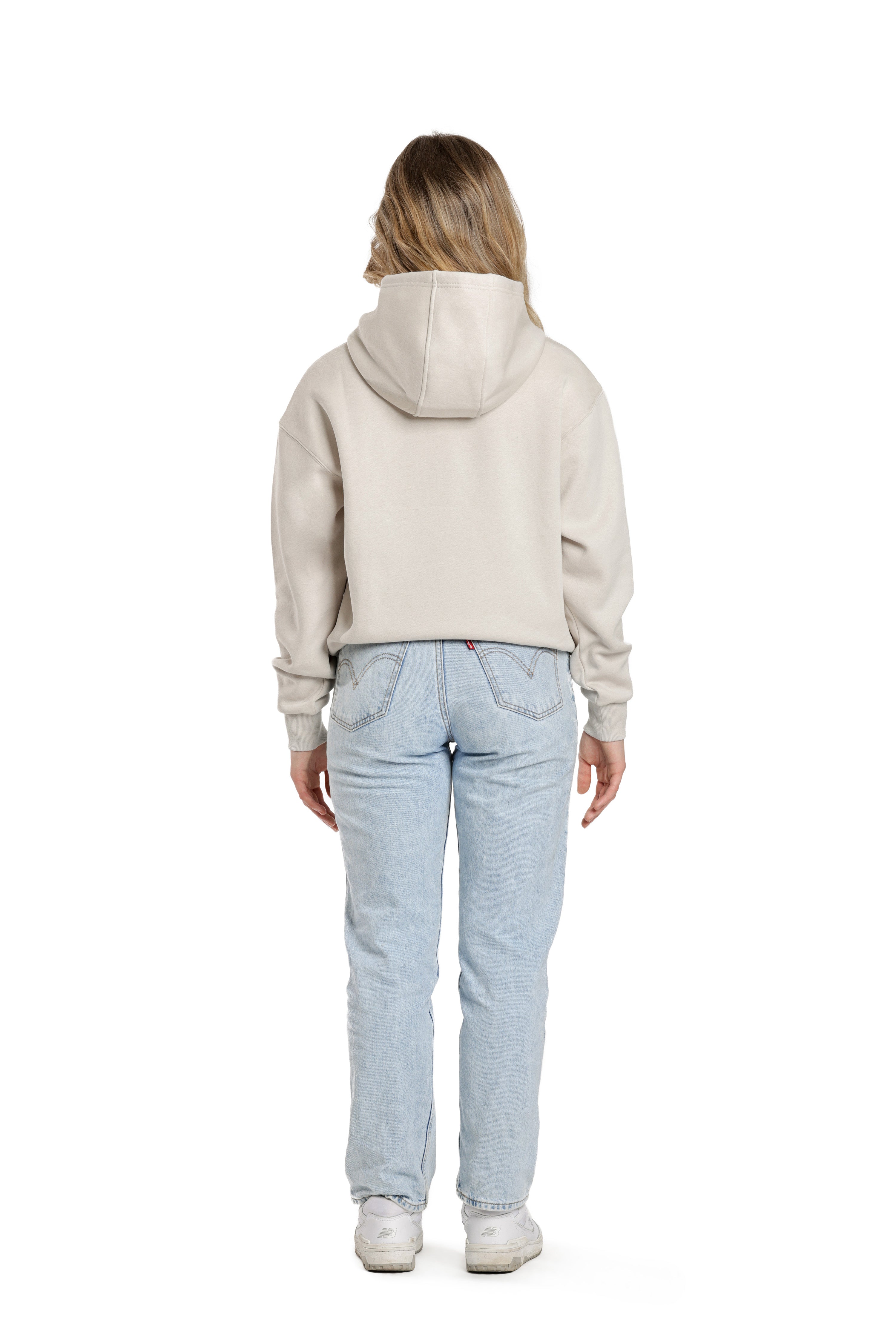 Chlo Relaxed Fit Hoodie in Bone