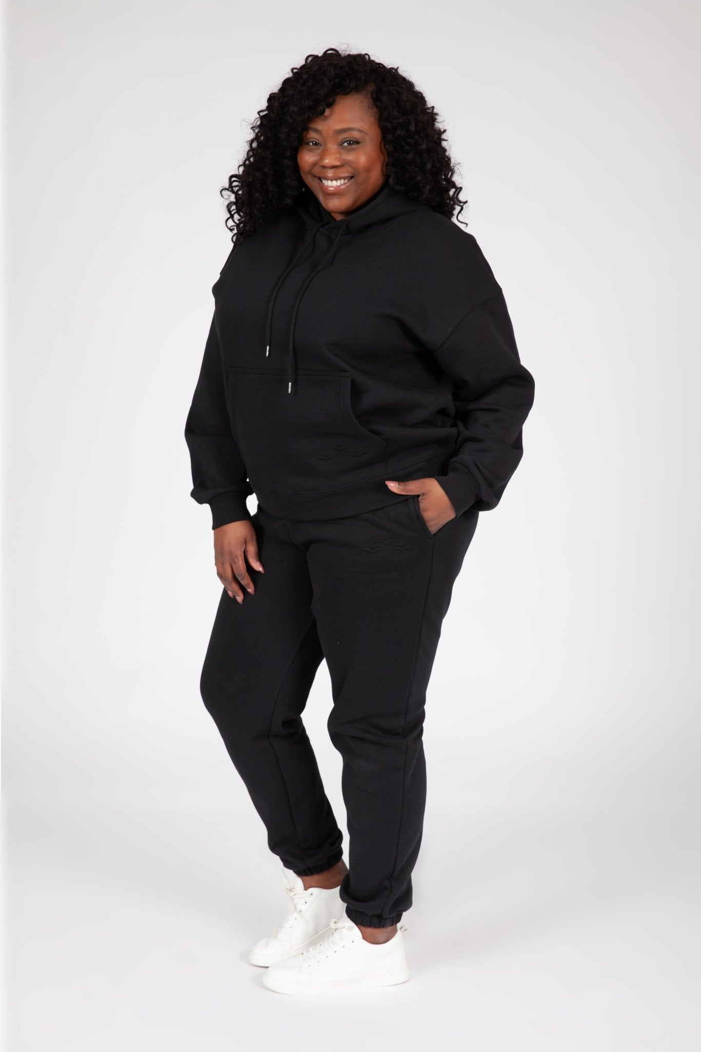 Women's Tracksuit in Black - Lazypants