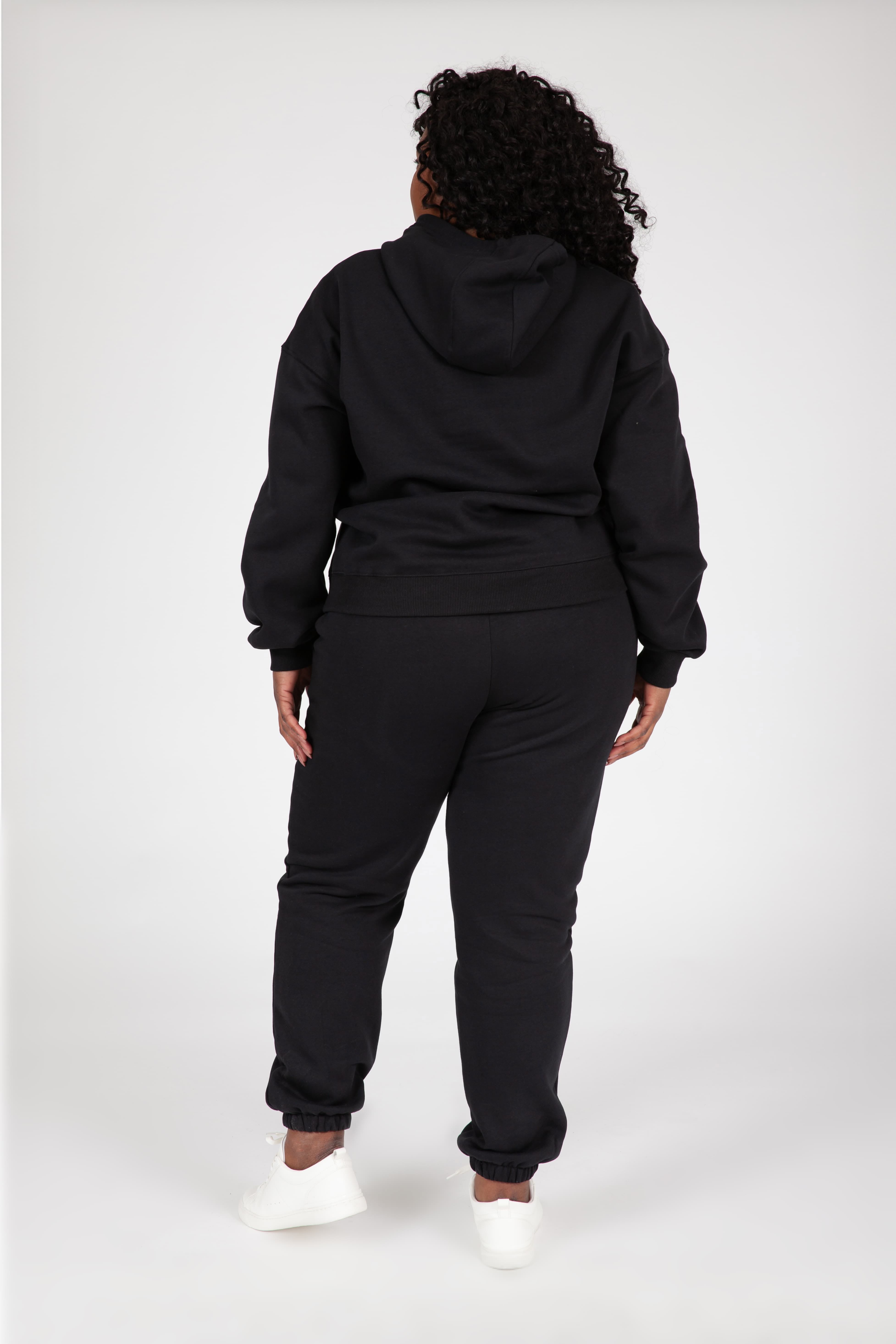 Women's tracksuit set in black