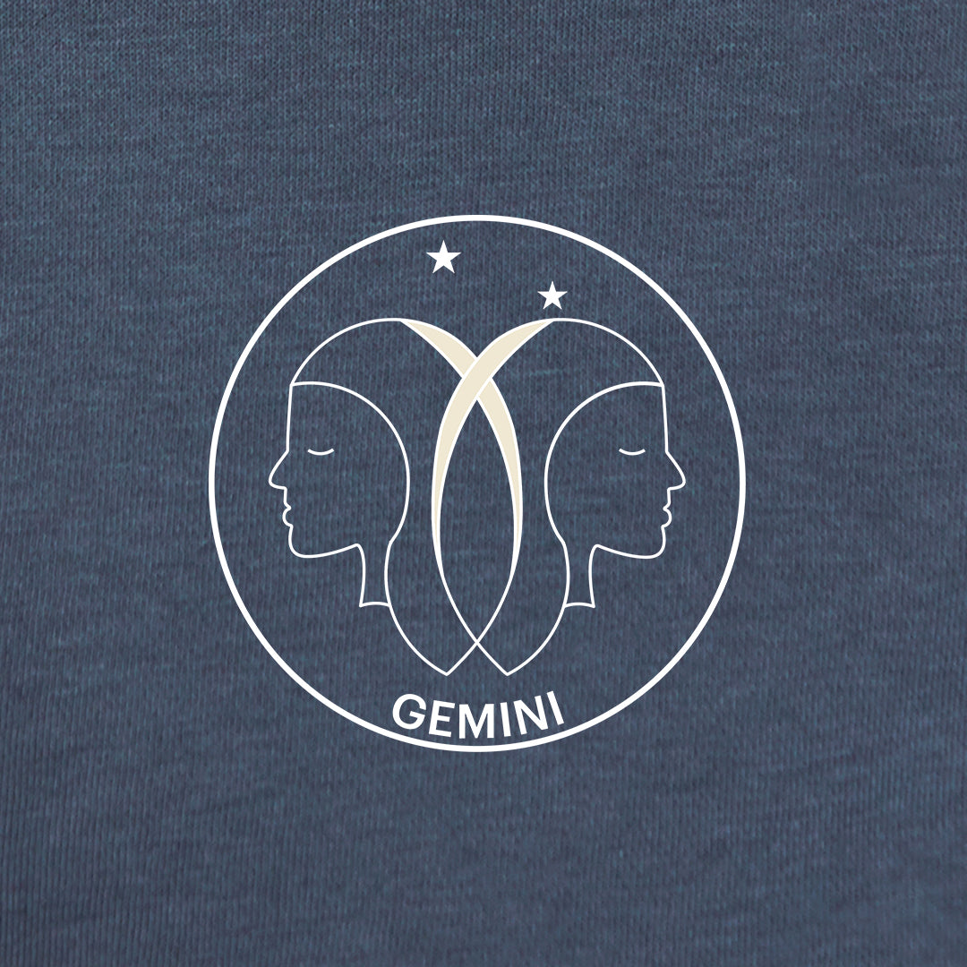 Zodiac Sweatsuit Set in navy wash