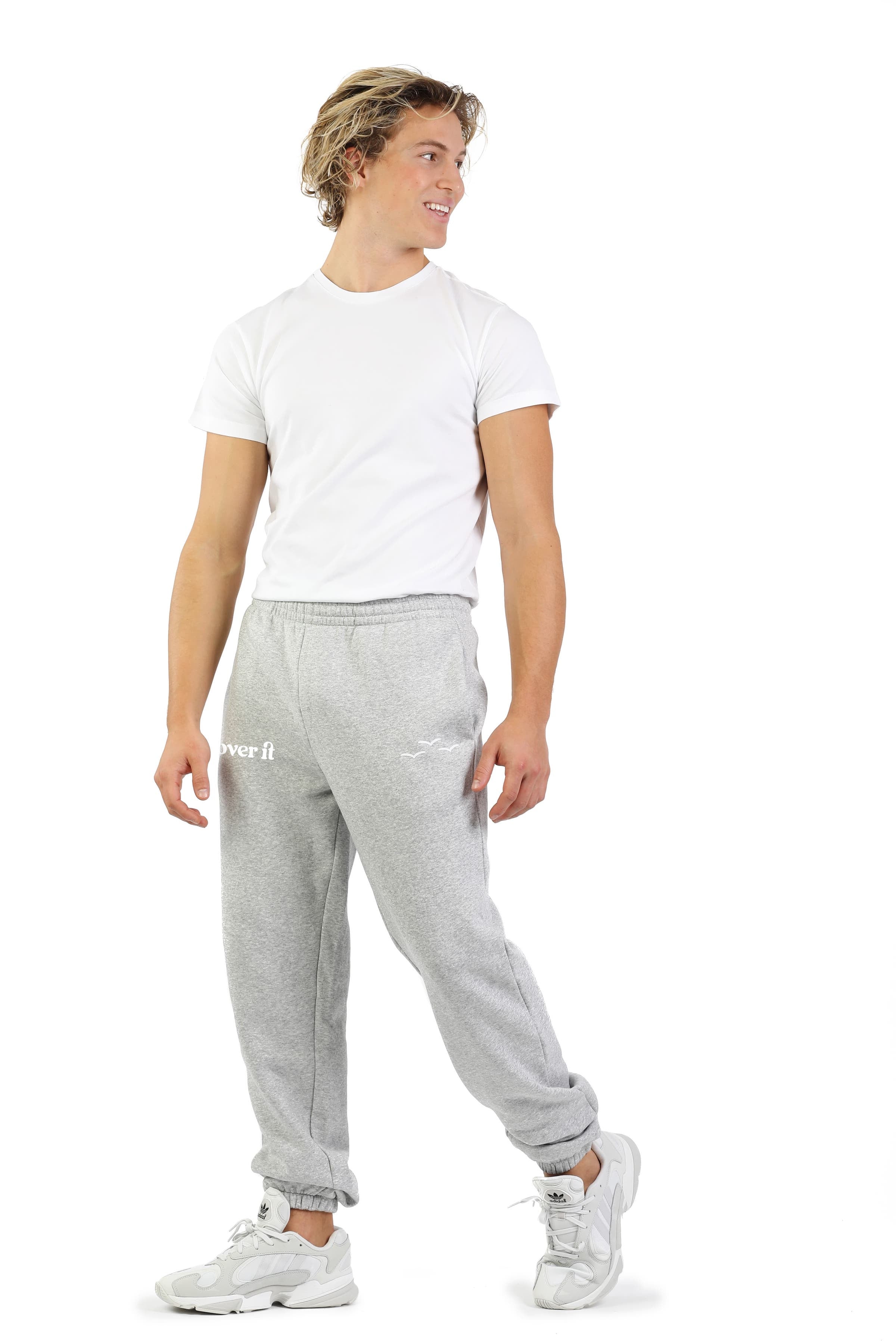 Pantalon de survêtement décontracté Nova premium en polaire olive