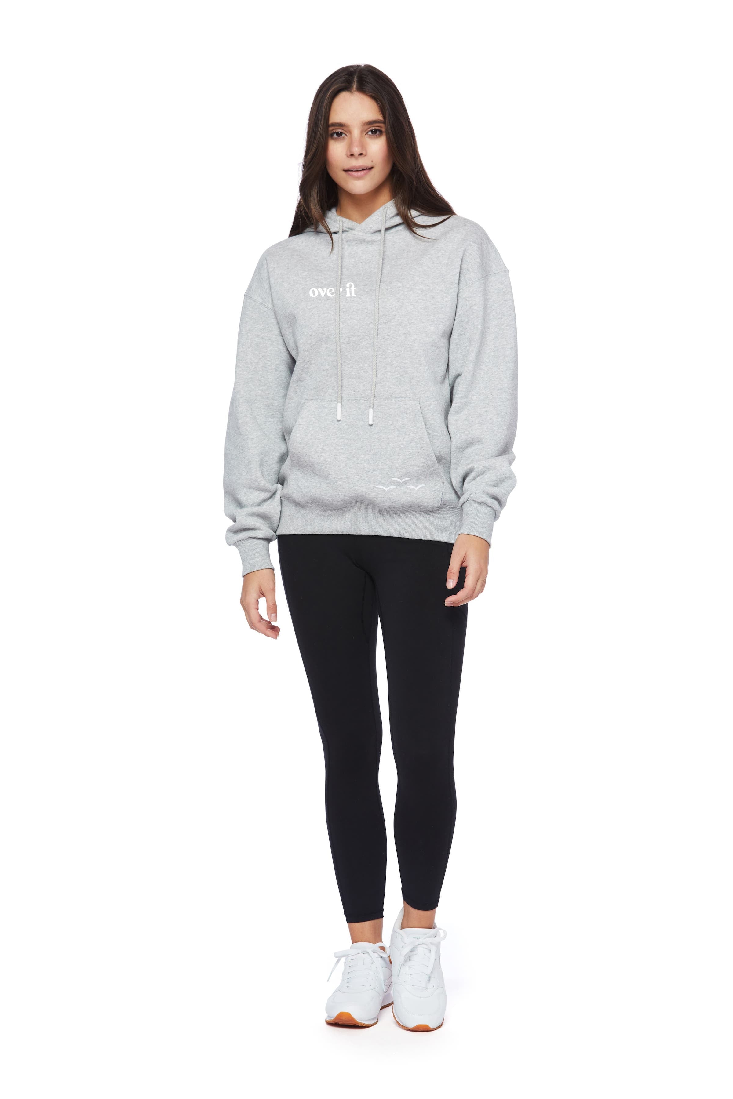 Sweat à capuche coupe décontractée Chlo en camouflage blanc