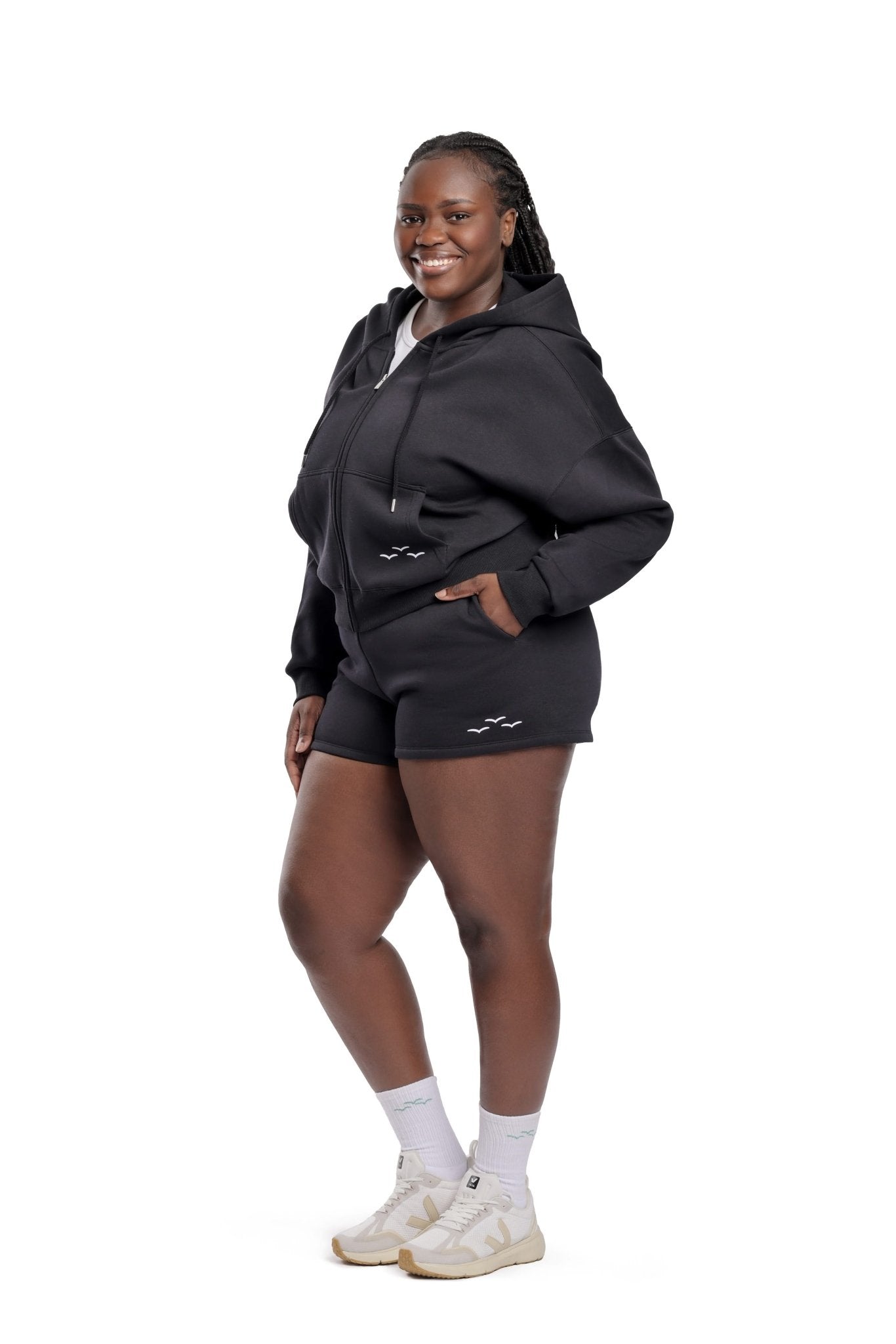 Arie and Justine set in black - Lazypants