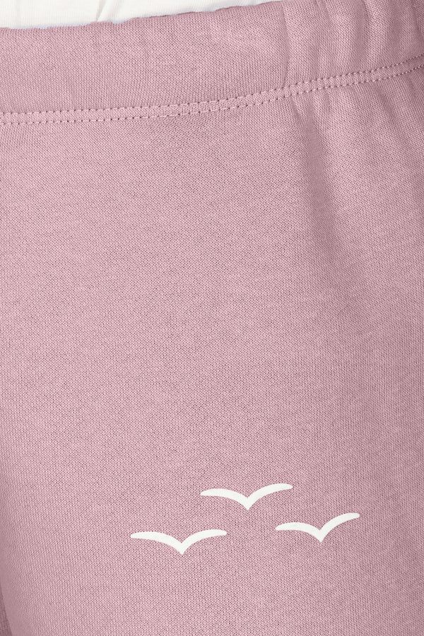Kids Fleece Regular Fit Sweatpants in Rose