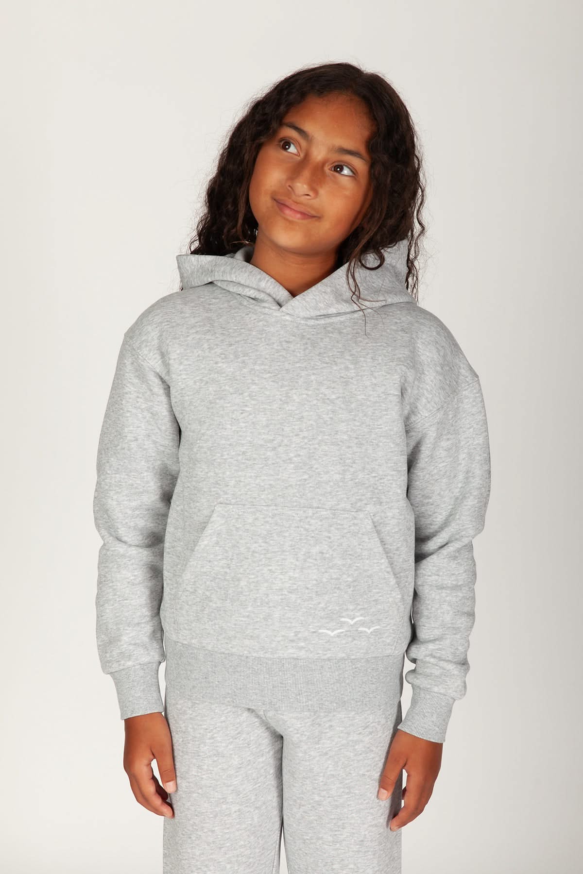 Kids Cooper Hoodie in classic grey