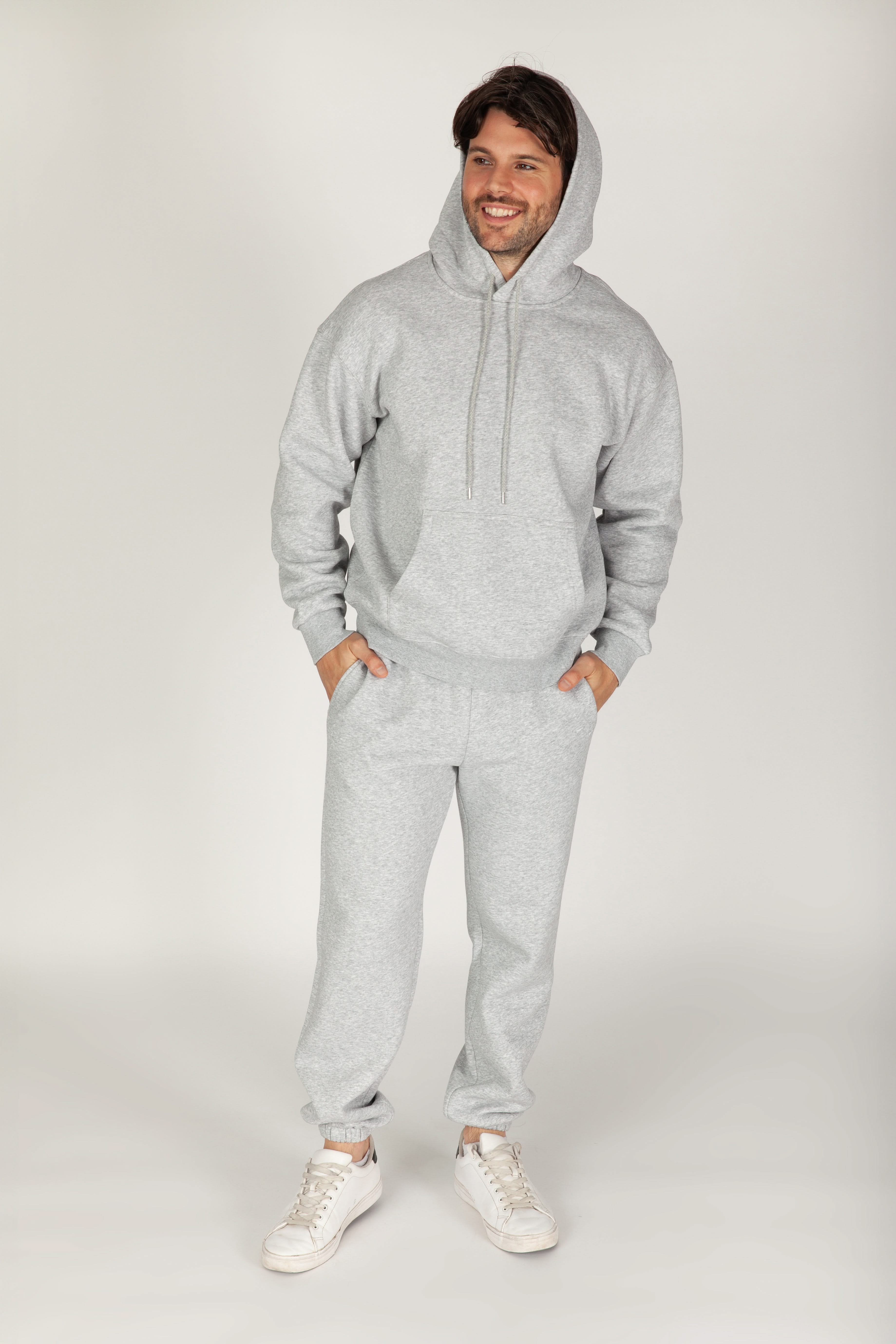 Men's tracksuit in classic grey