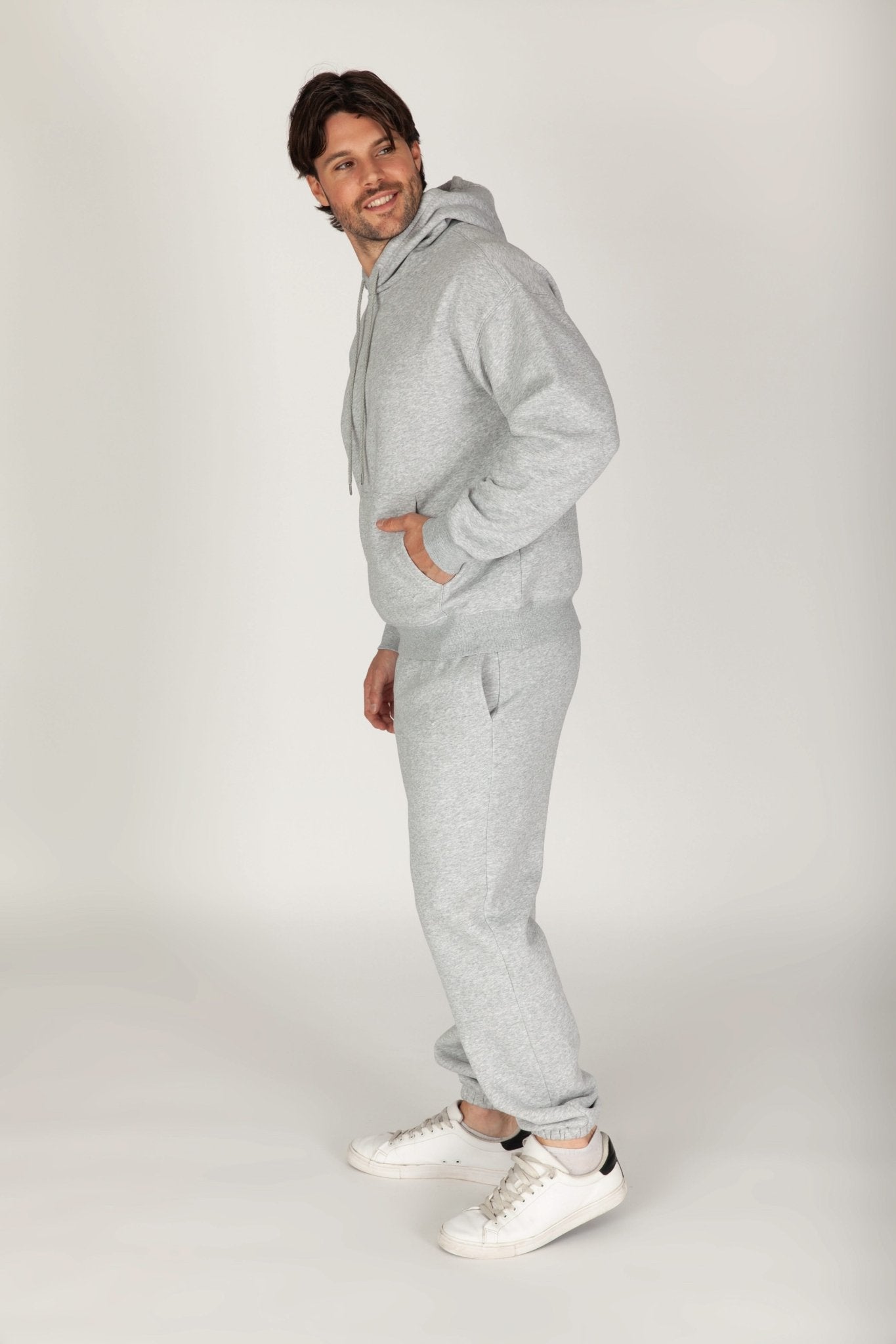 Men's tracksuit in classic grey - Lazypants