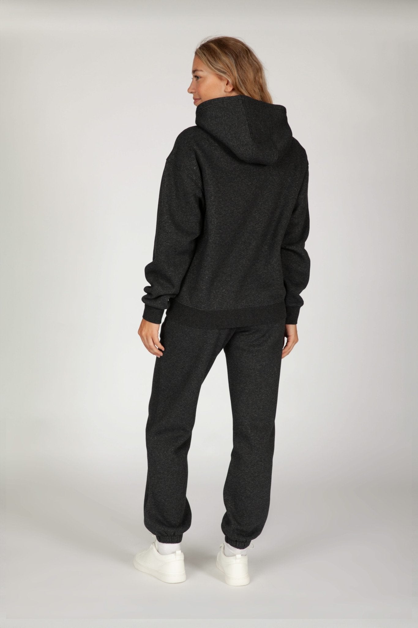 Women's Tracksuit in Dark Heather Grey - Lazypants