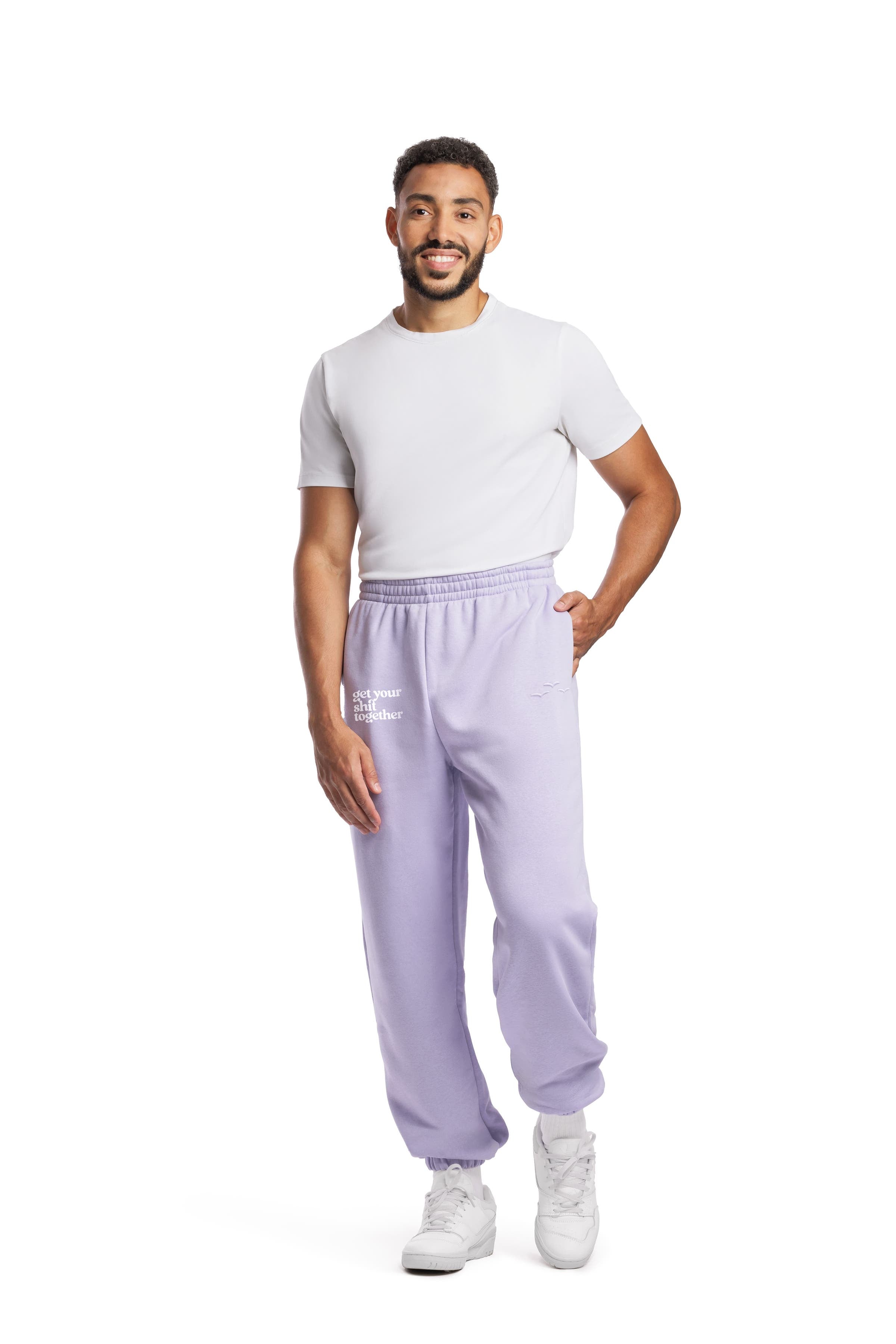 Cheeky relaxed jogger in lavender