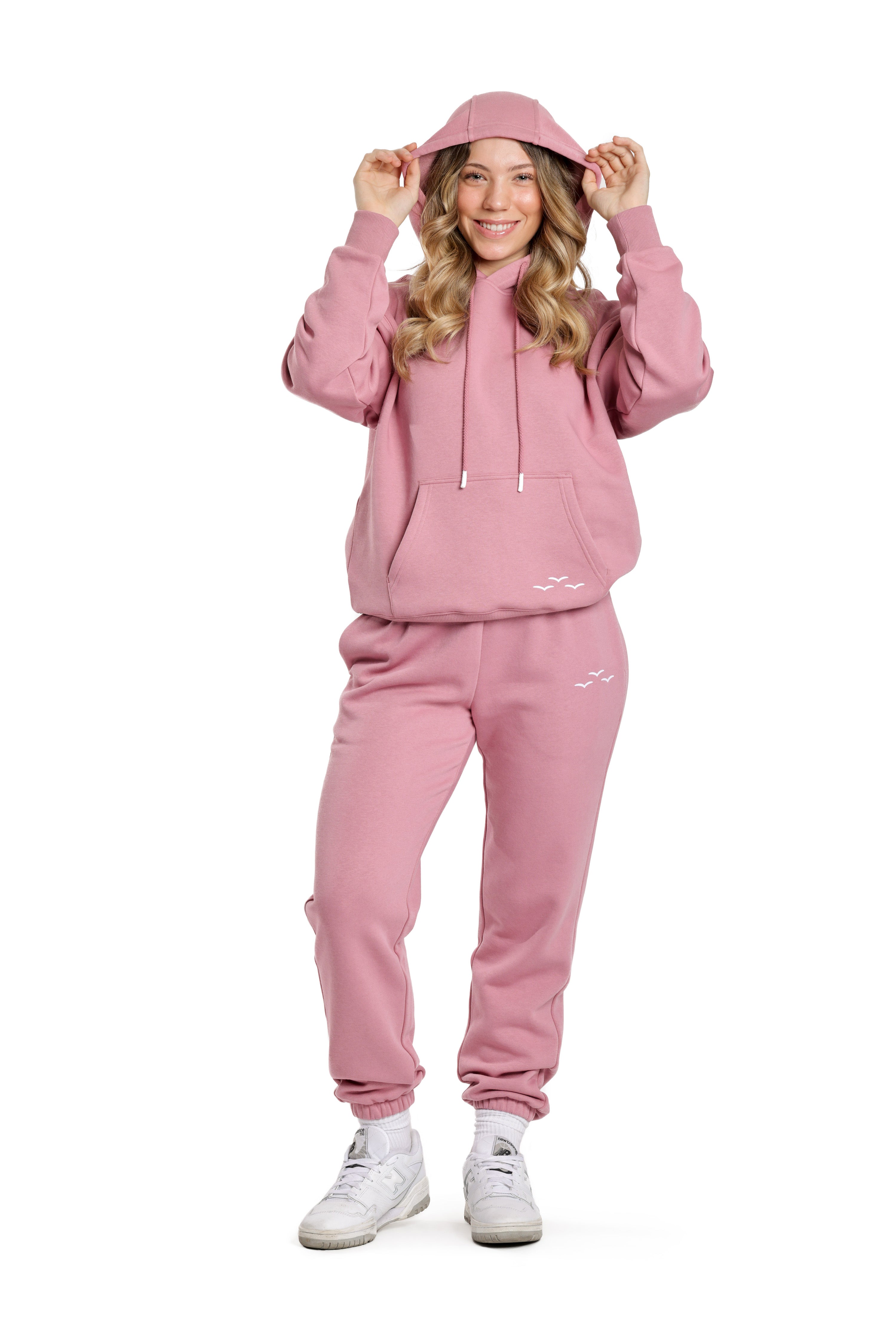 Women's tracksuit in orchid pink