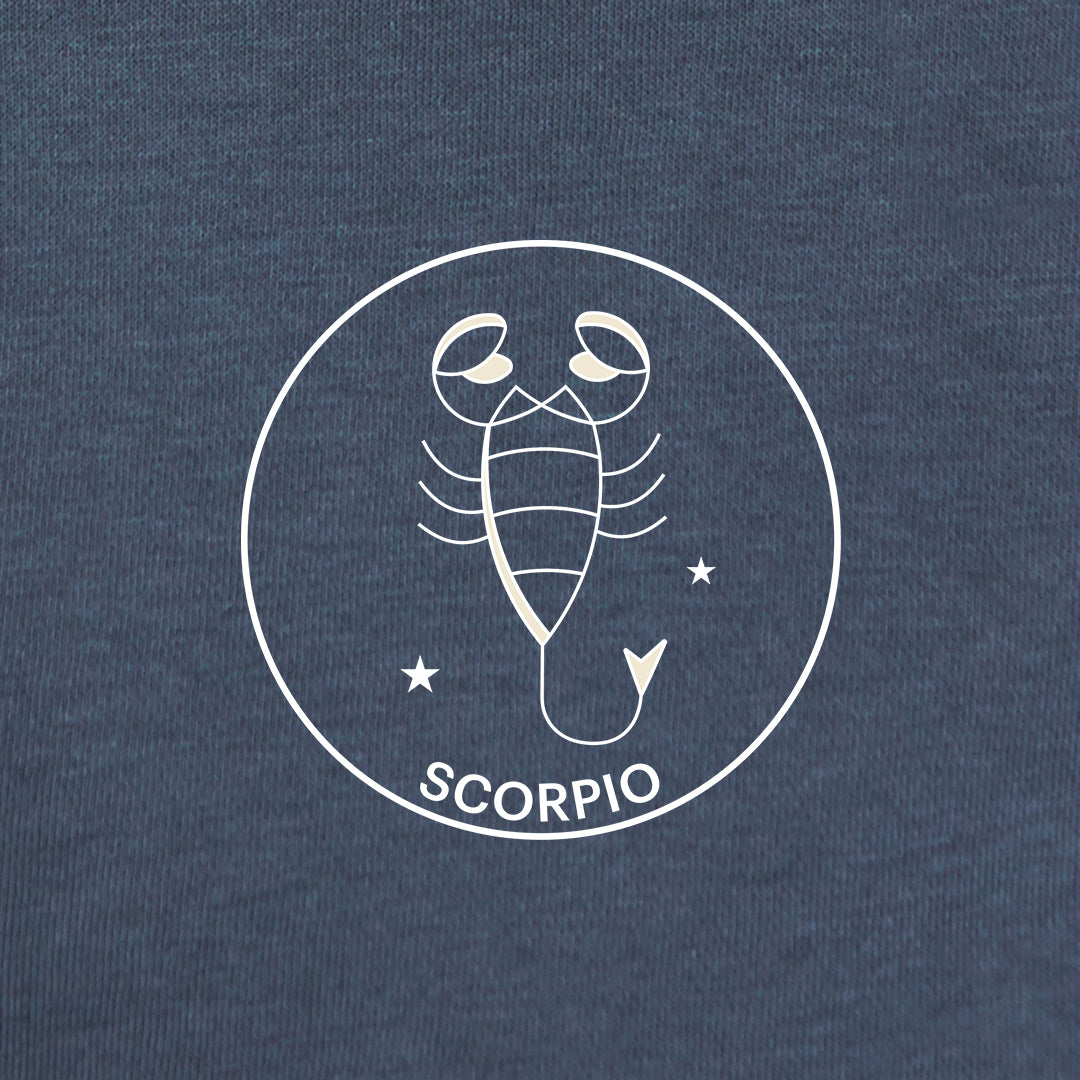 Zodiac Sweatsuit Set in navy wash