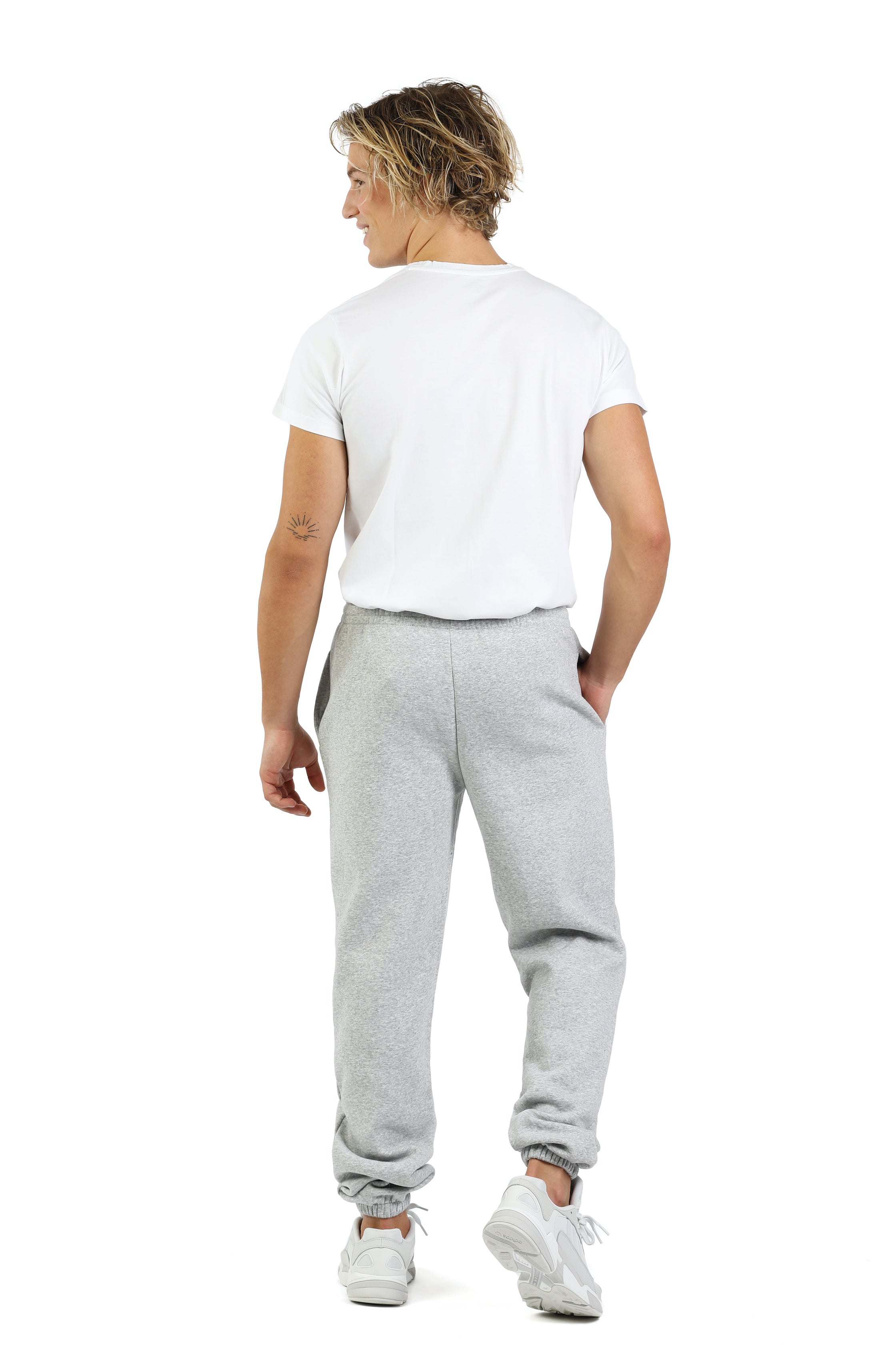 Pantalon de survêtement décontracté Nova premium en polaire olive