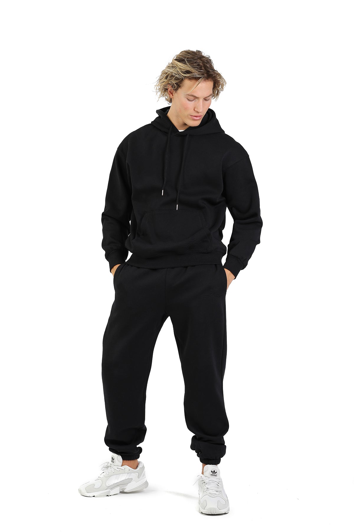 Men s tracksuit in black