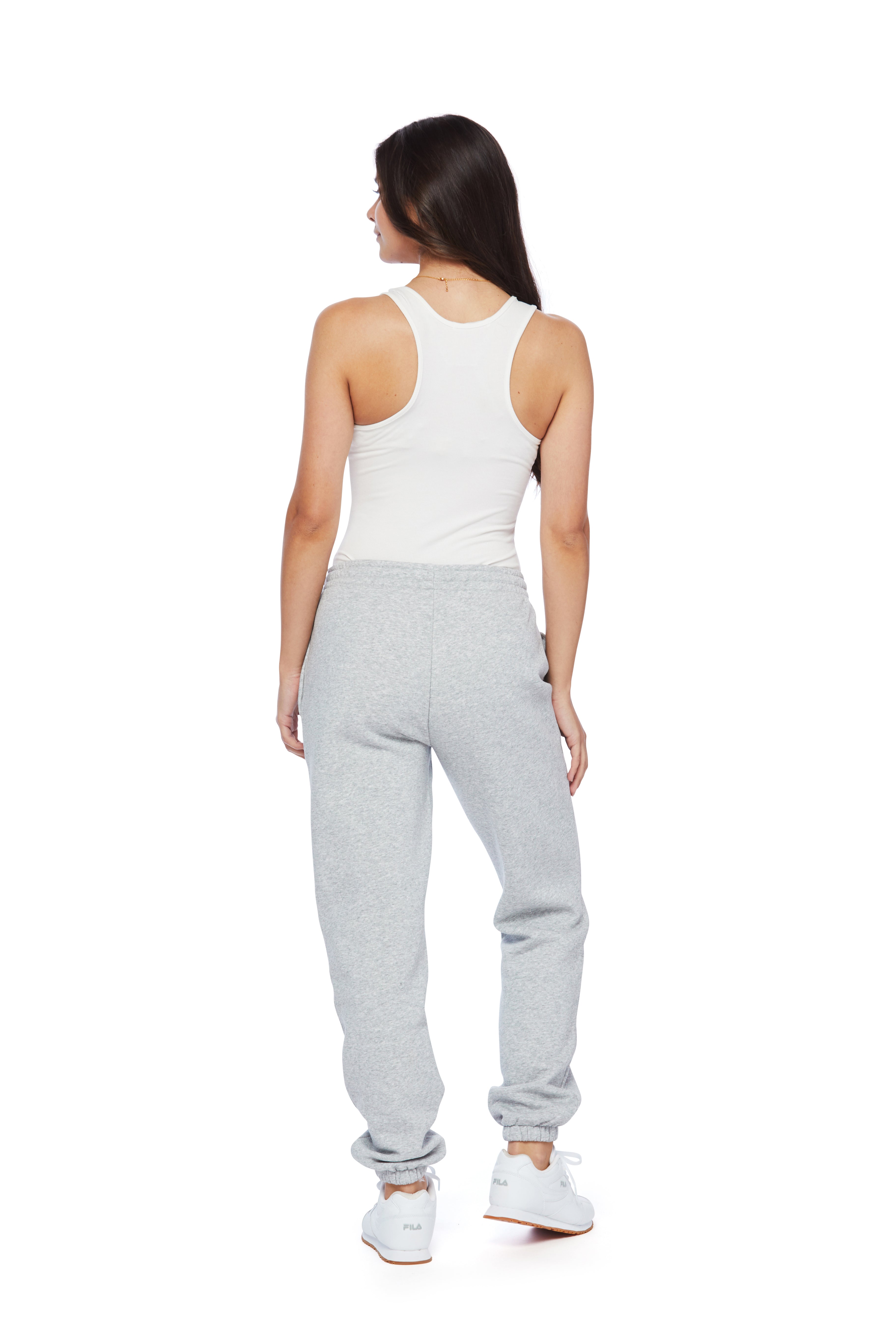 Pantalon de survêtement décontracté Nova premium en polaire olive