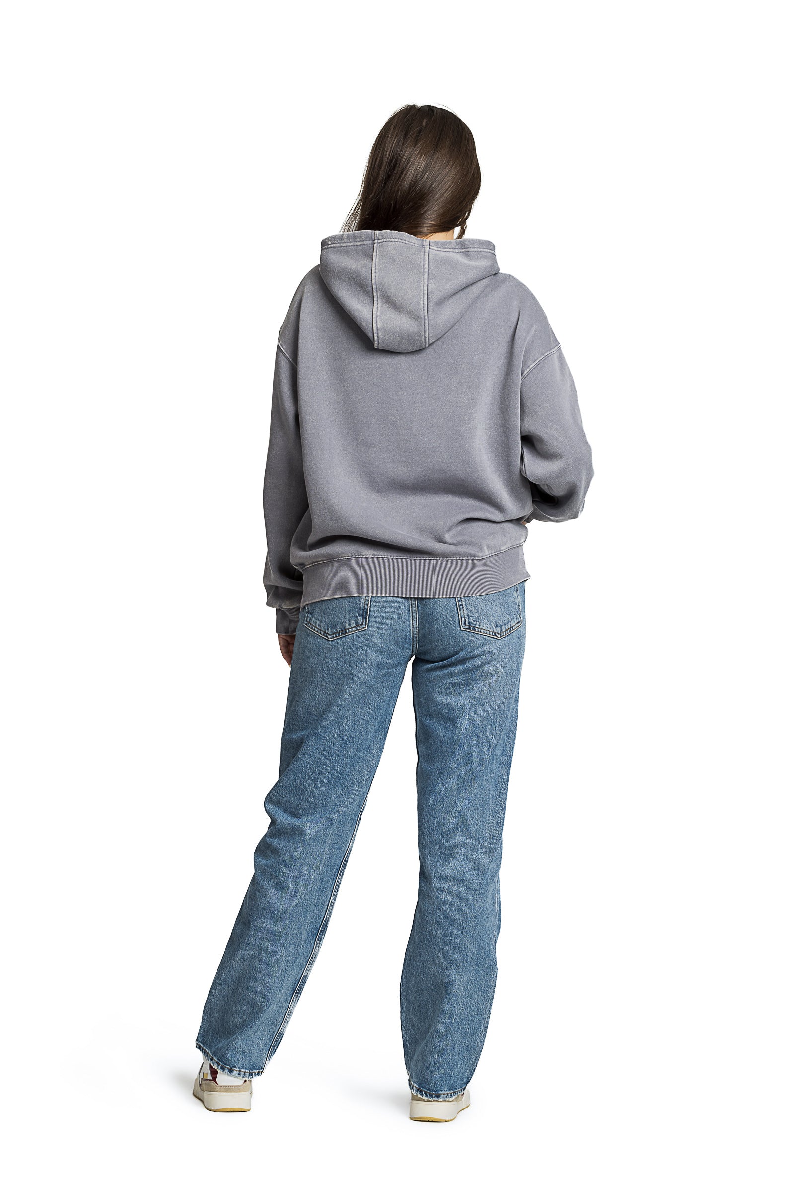 Sweat à capuche coupe décontractée Chlo en noir