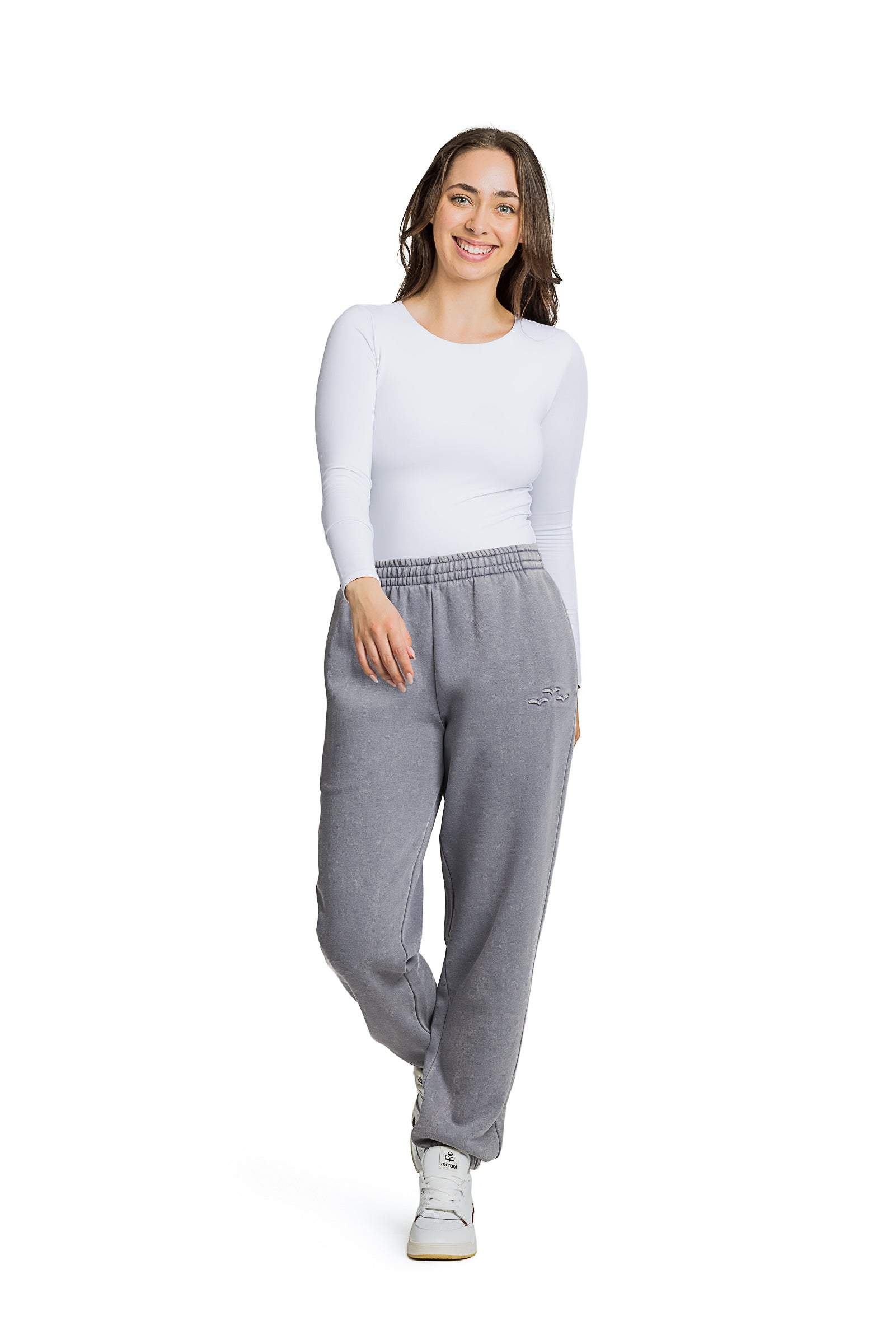 Pantalon de survêtement décontracté Nova premium en polaire olive