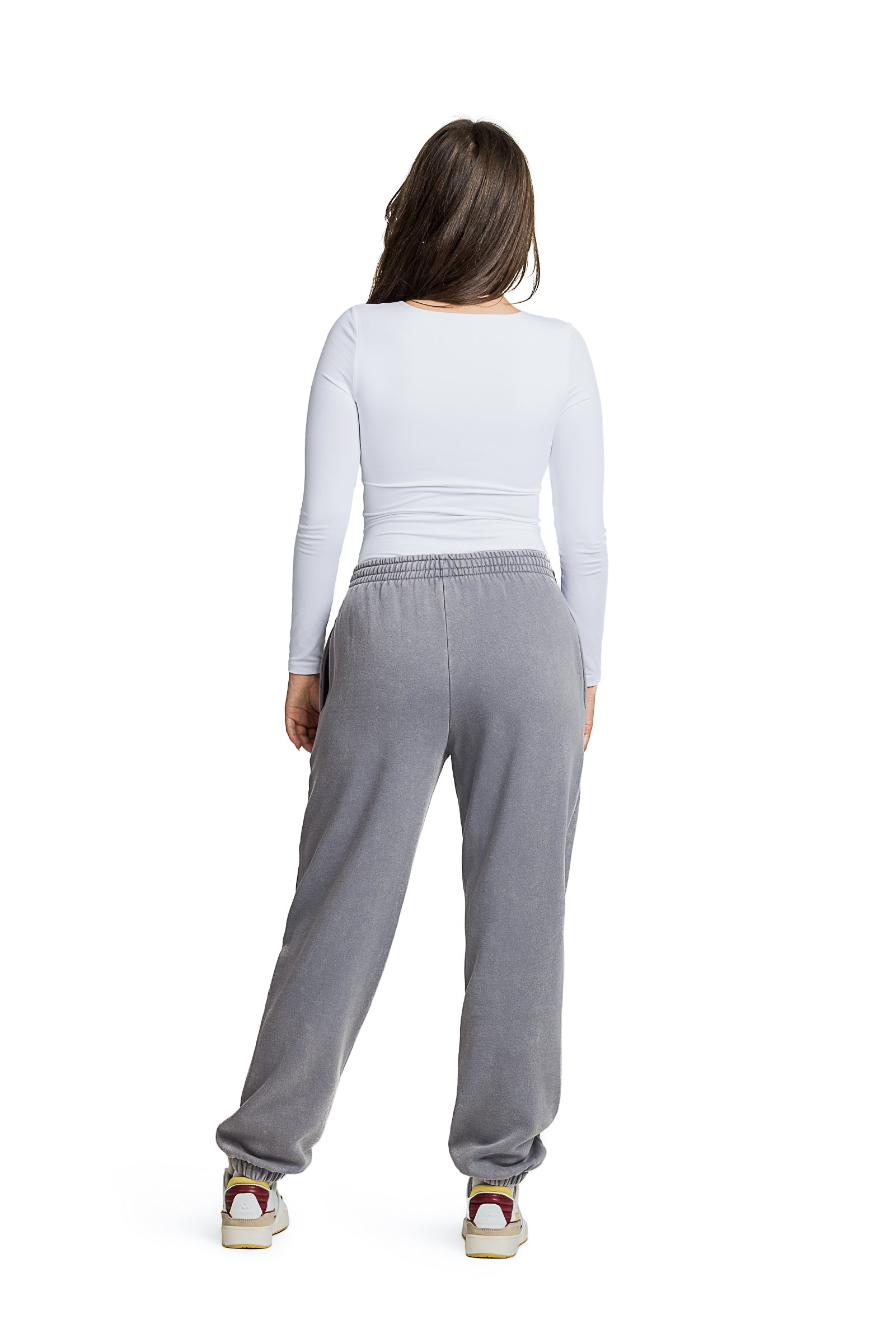 Pantalon de survêtement décontracté Nova premium en polaire olive