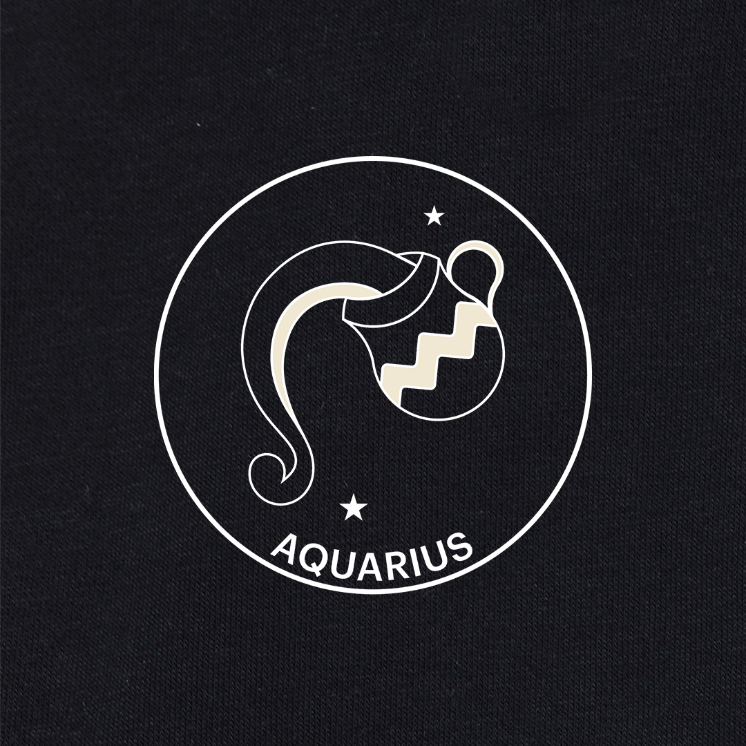 Zodiac Hoodie in Black