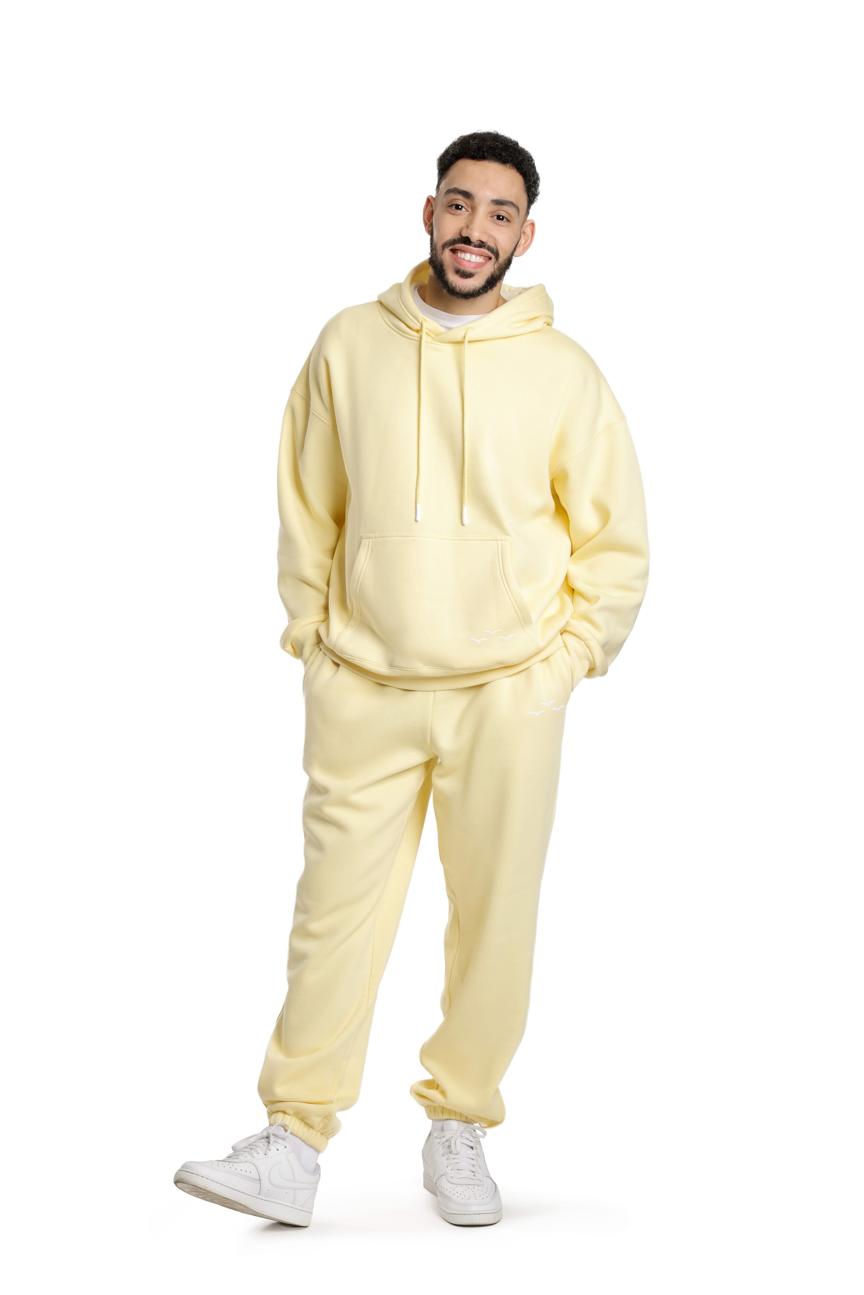 Men's tracksuit in banana yellow