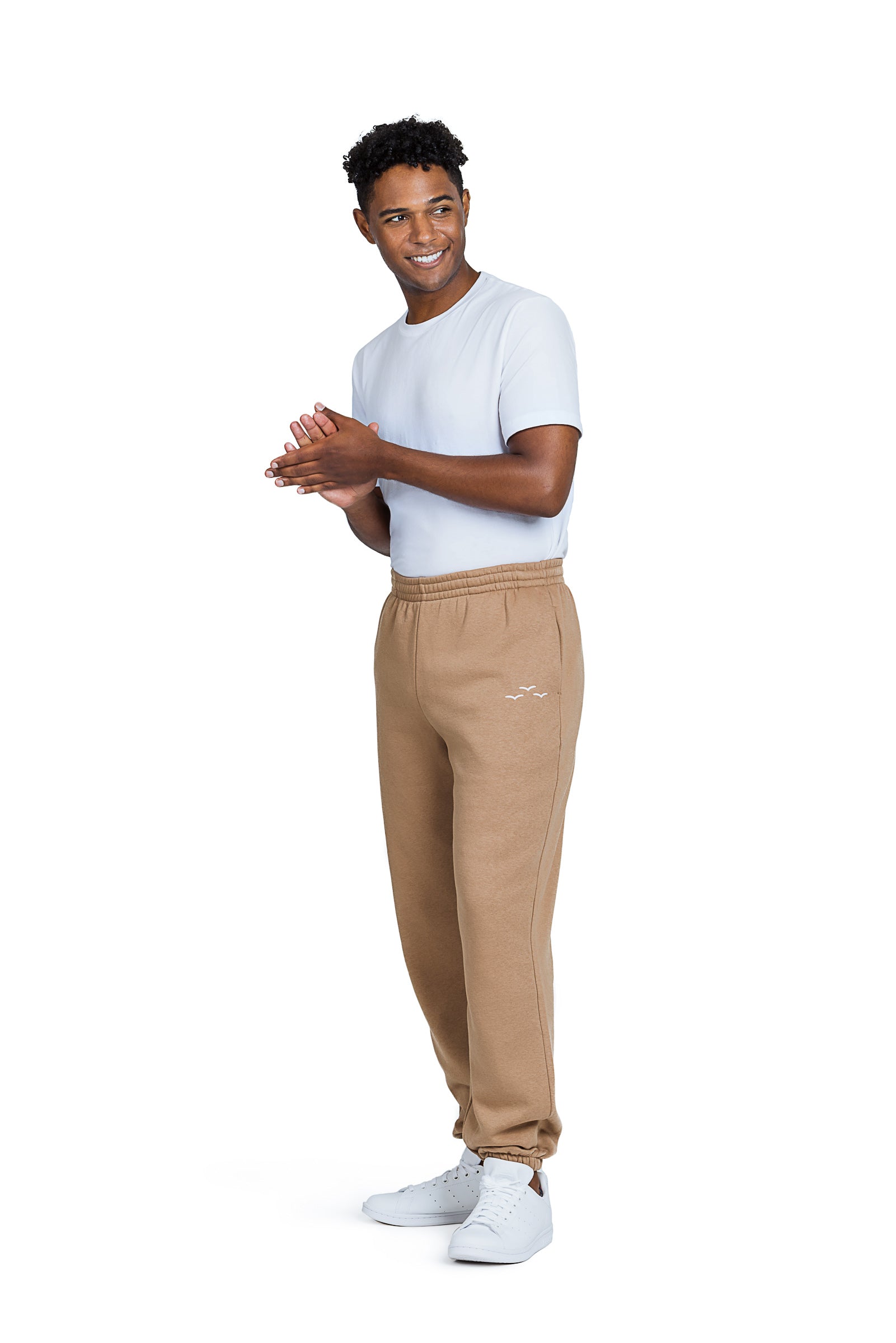 Pantalon de survêtement décontracté en polaire Nova premium en Lavender Sponge