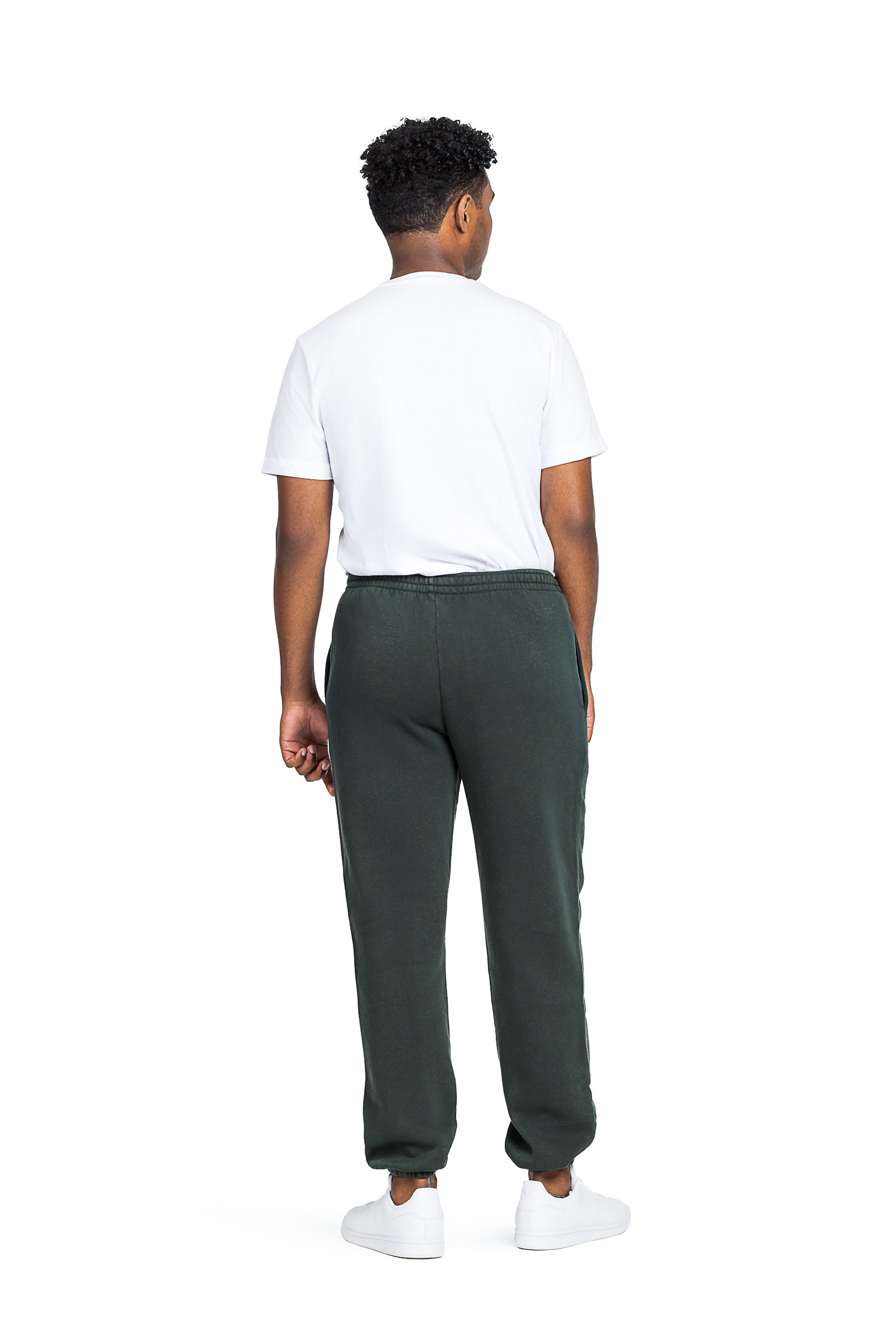 Pantalon de survêtement décontracté Nova premium en polaire olive