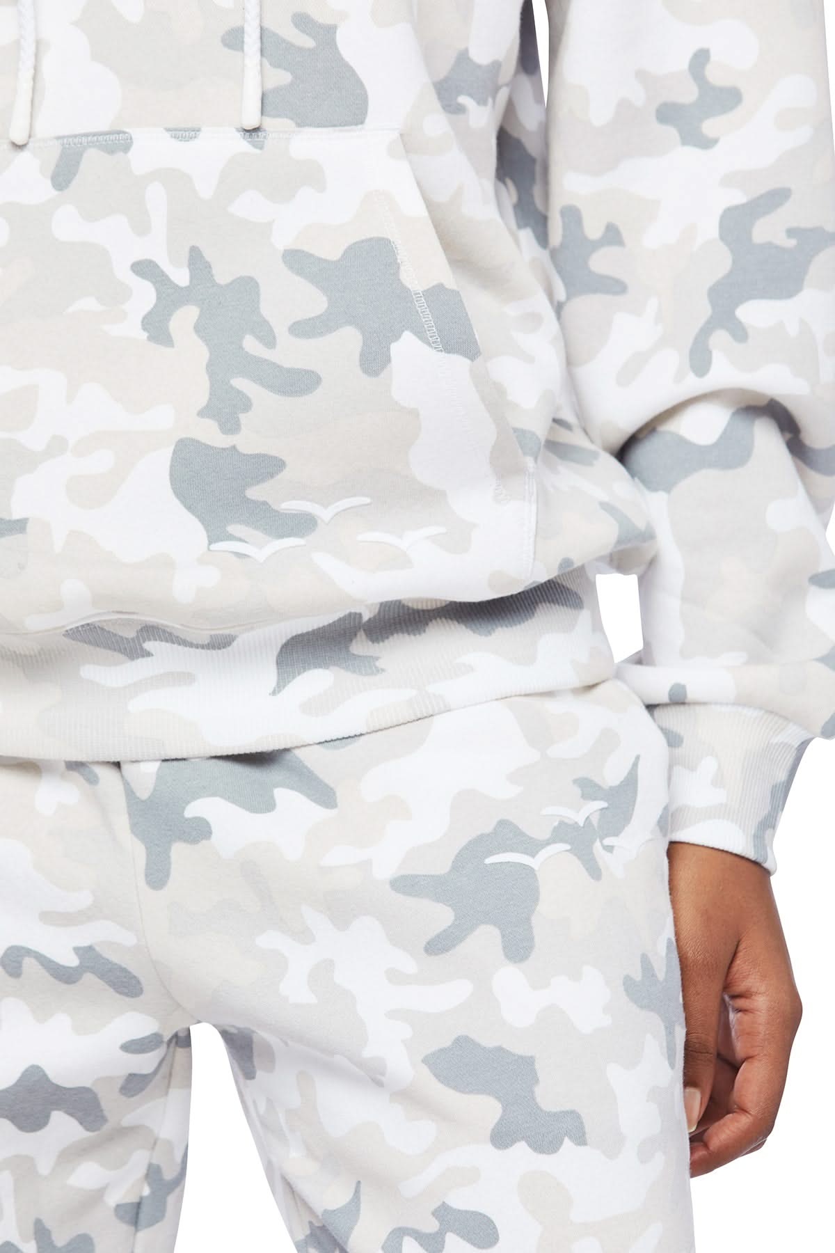 Chloe Relaxed Fit Hoodie in White Camo from Lazypants - always a great buy at a reasonable price.