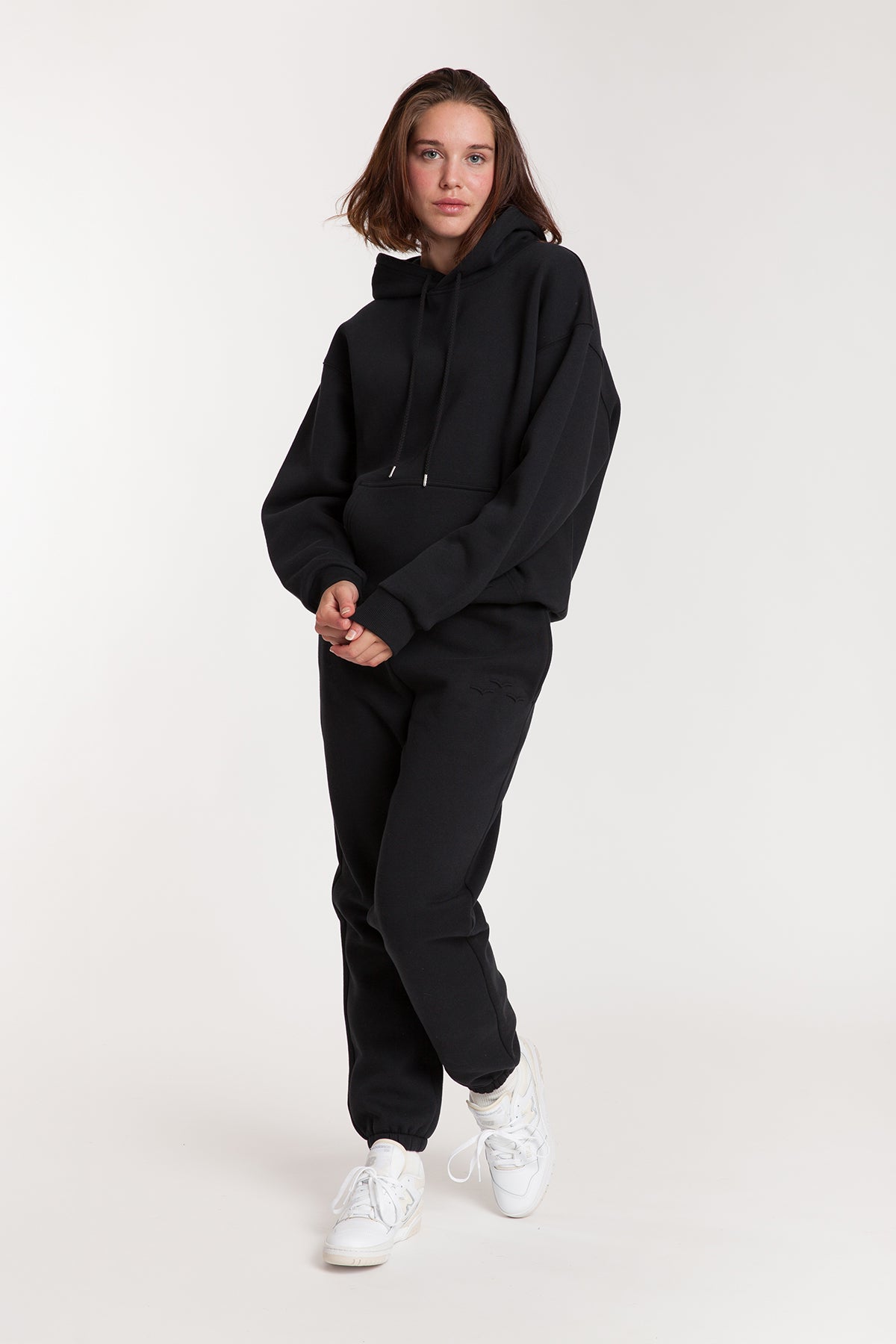 Women's tracksuit set in black