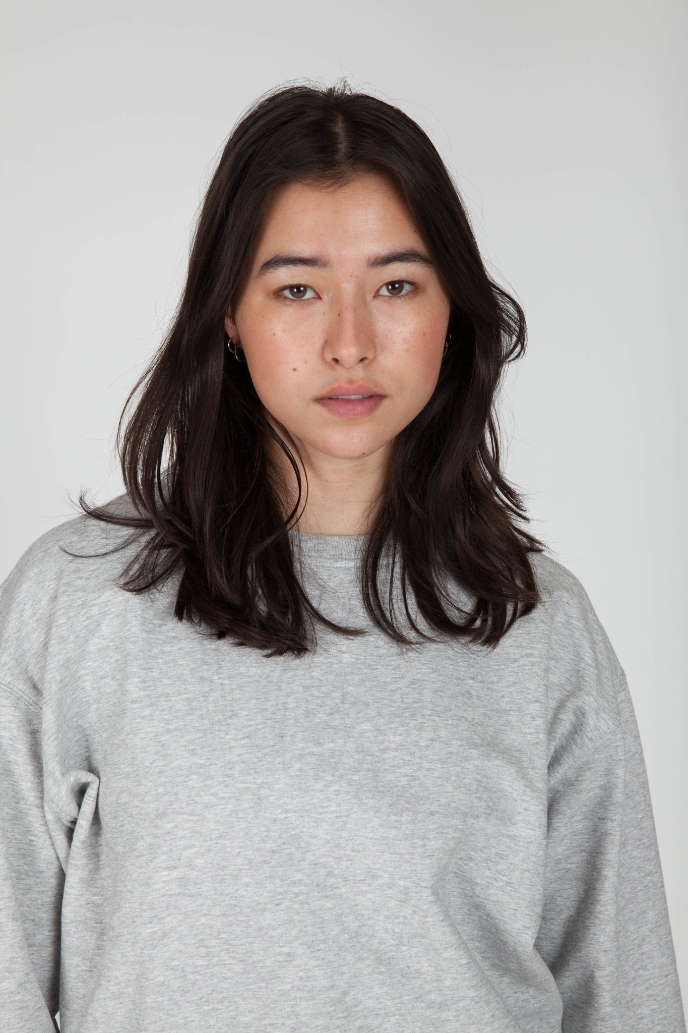 Soft-Touch Fleece Sweatshirt in Classic Grey - Lazypants