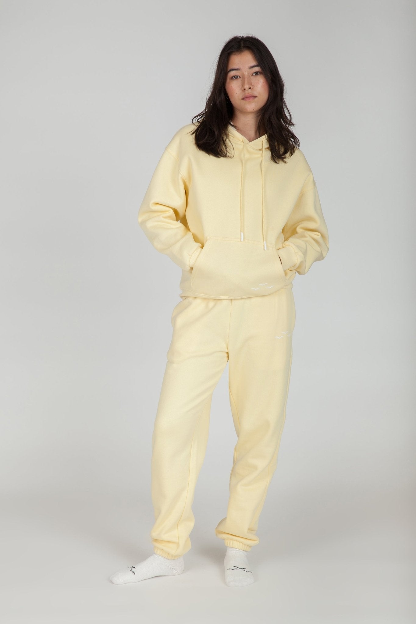 Women's Tracksuit in Vanilla Yellow - Lazypants