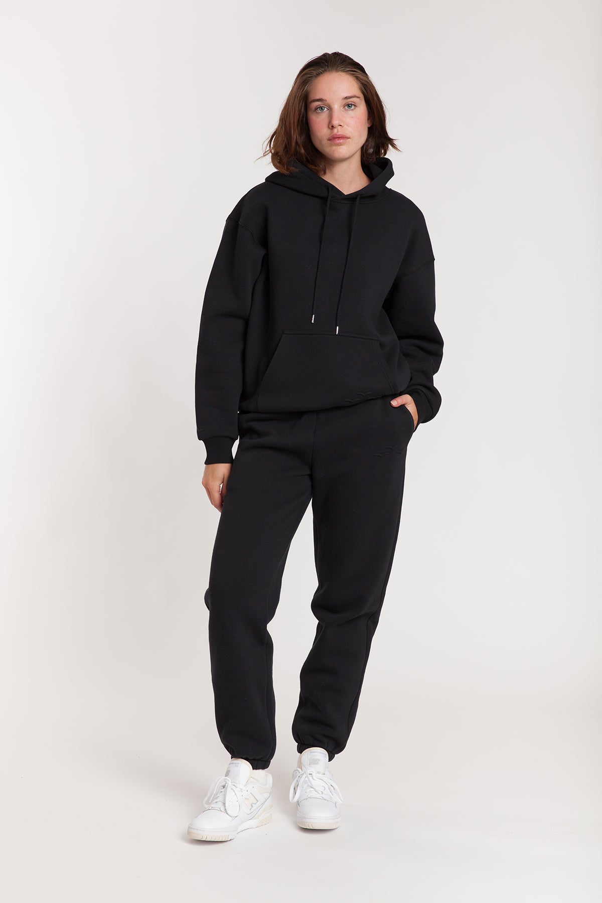 Women's tracksuit set in black