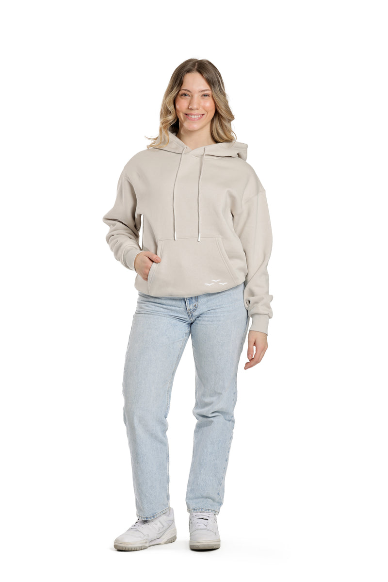 Sweat à capuche coupe décontractée Chlo en camouflage blanc