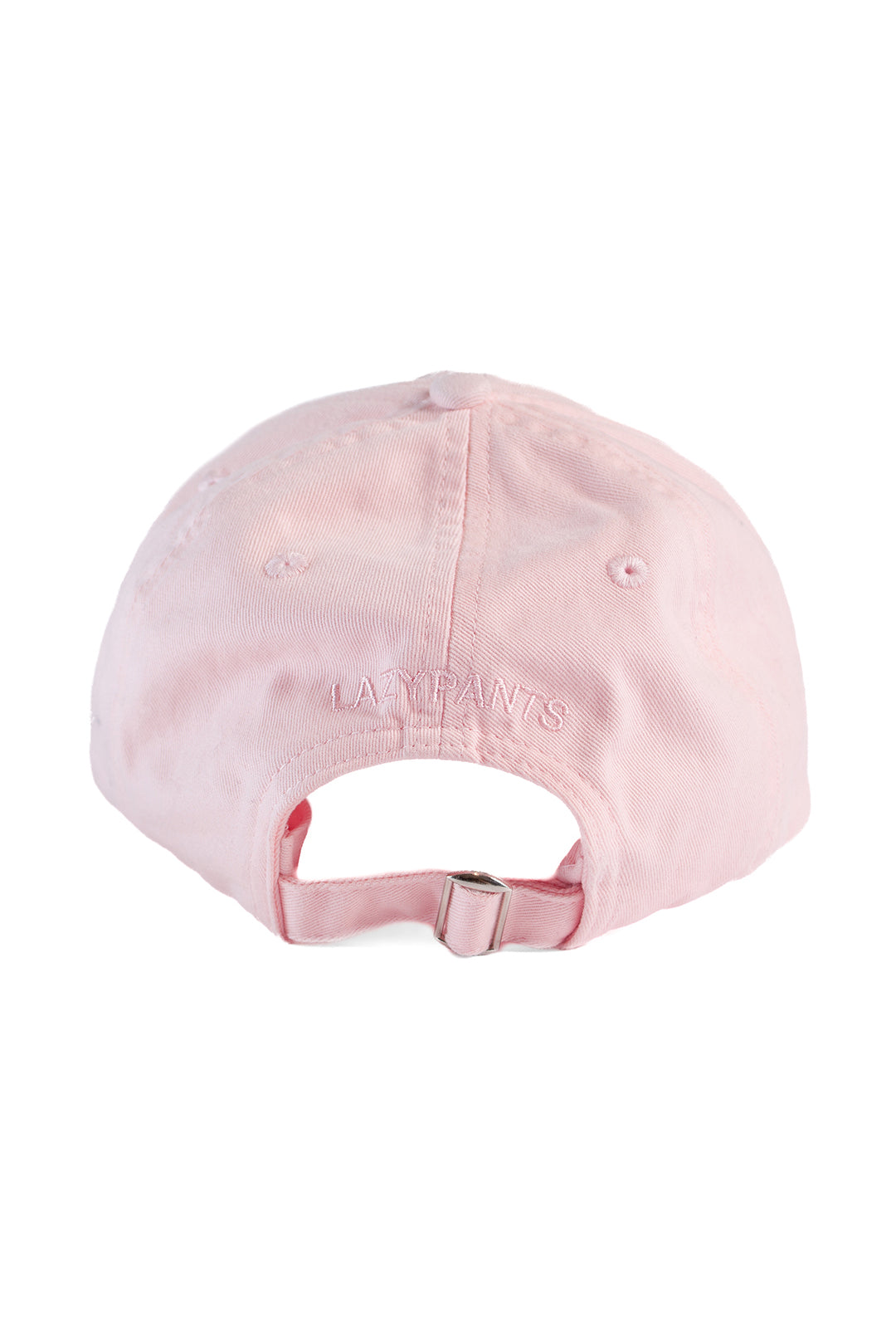 Washed cotton twill dad’s baseball cap in bubblegum