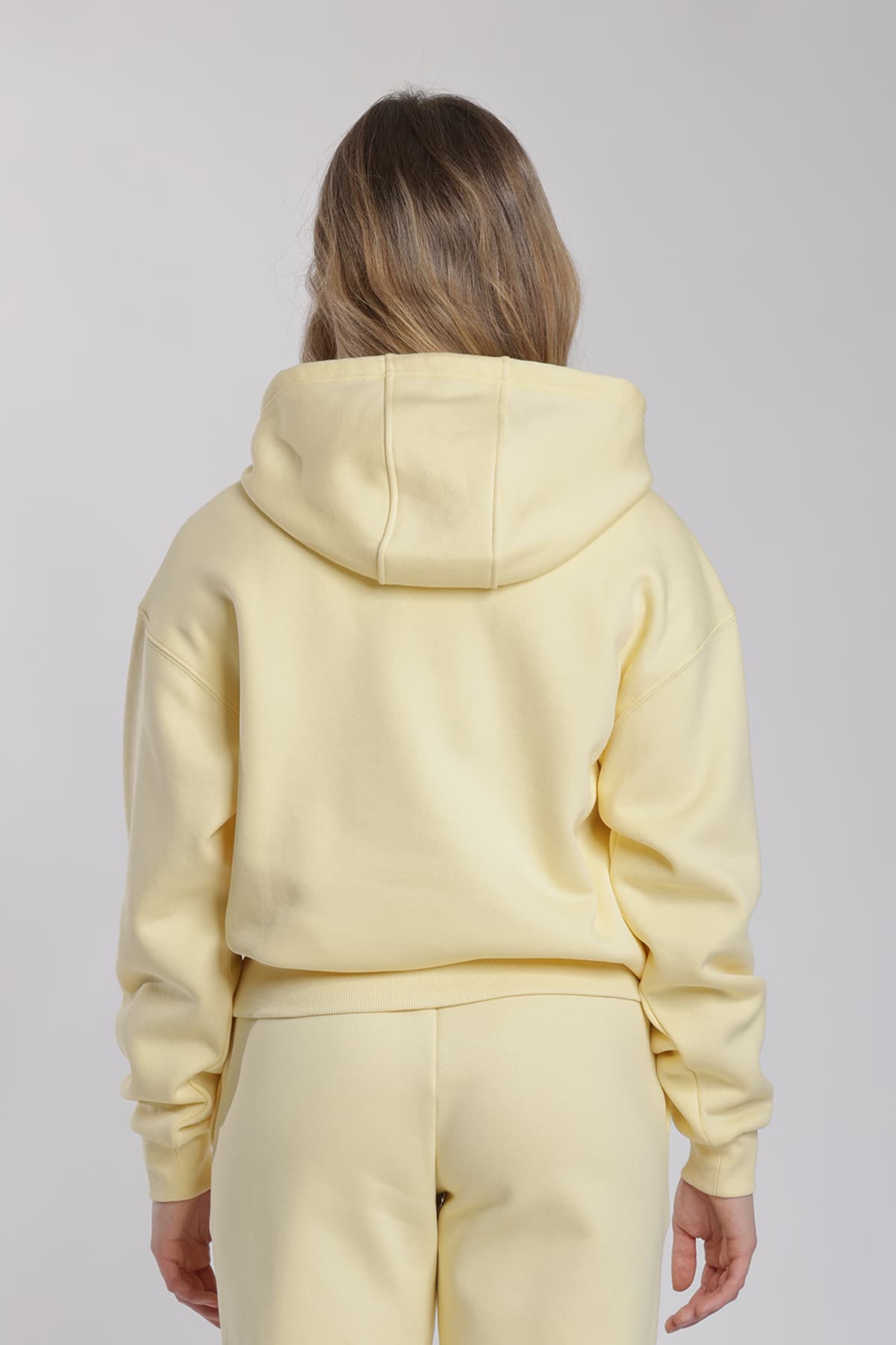 Born to Yap Hoodie in banana yellow