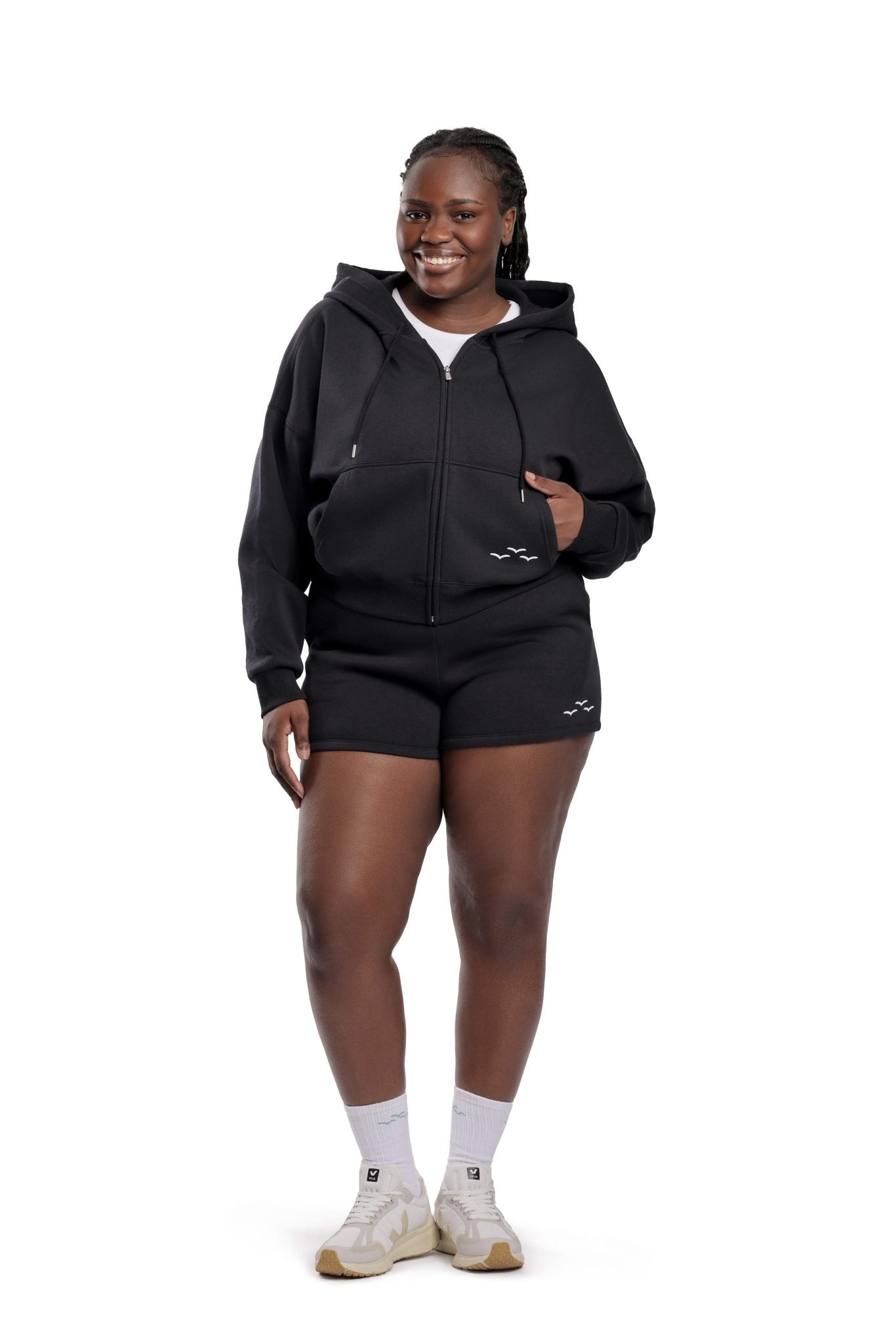 Arie and Justine set in black - Lazypants