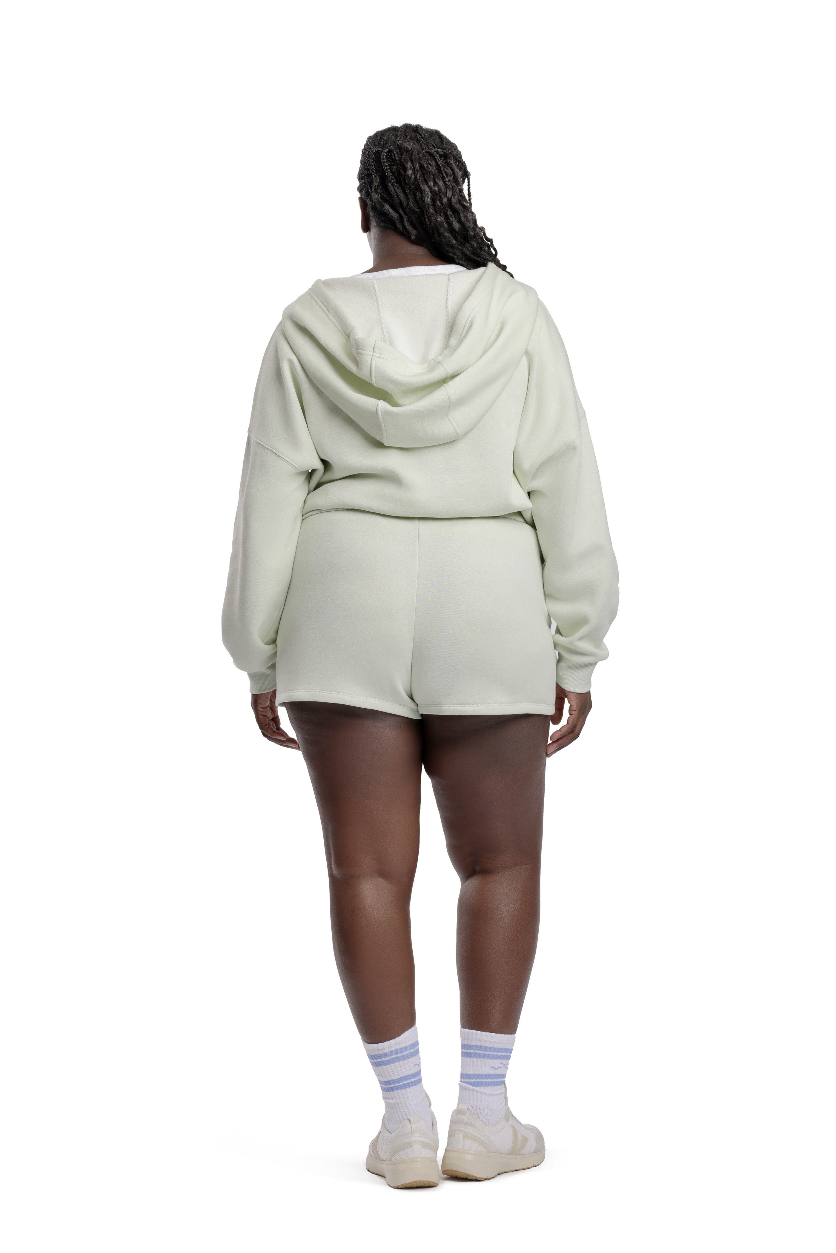 Women’s premium fleece relaxed sweatsuit set in Olive