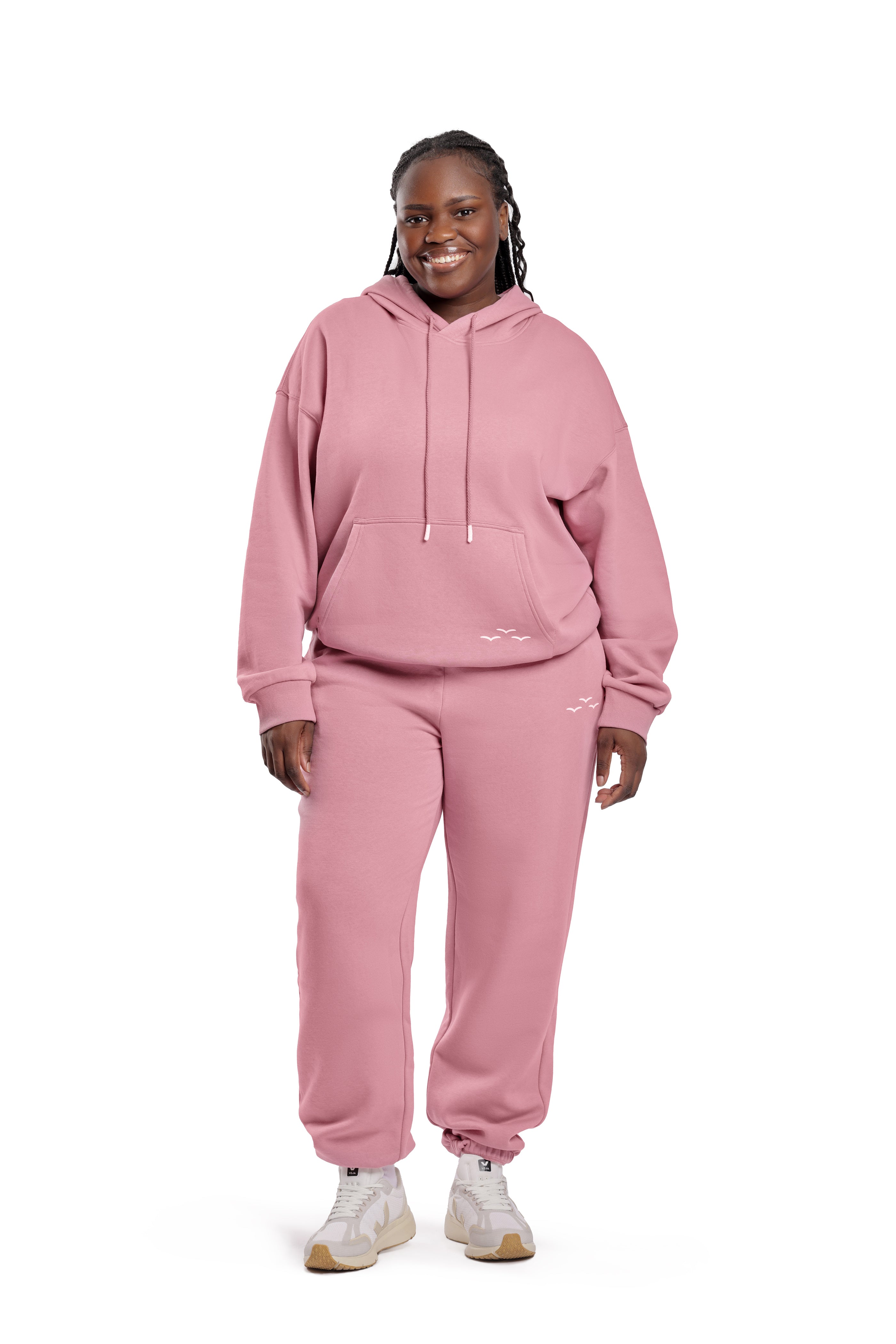 Pink Sweatsuit Sets, Sweatshirt & Sweatpant Sets