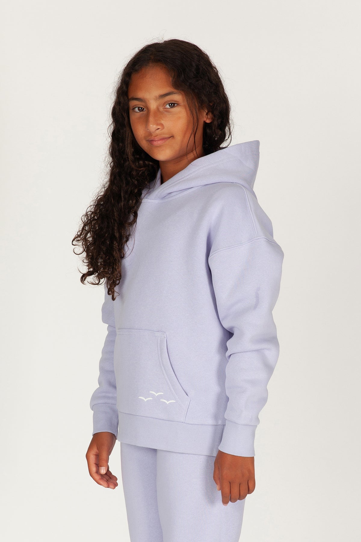 Kids Cooper hoodie in lavender