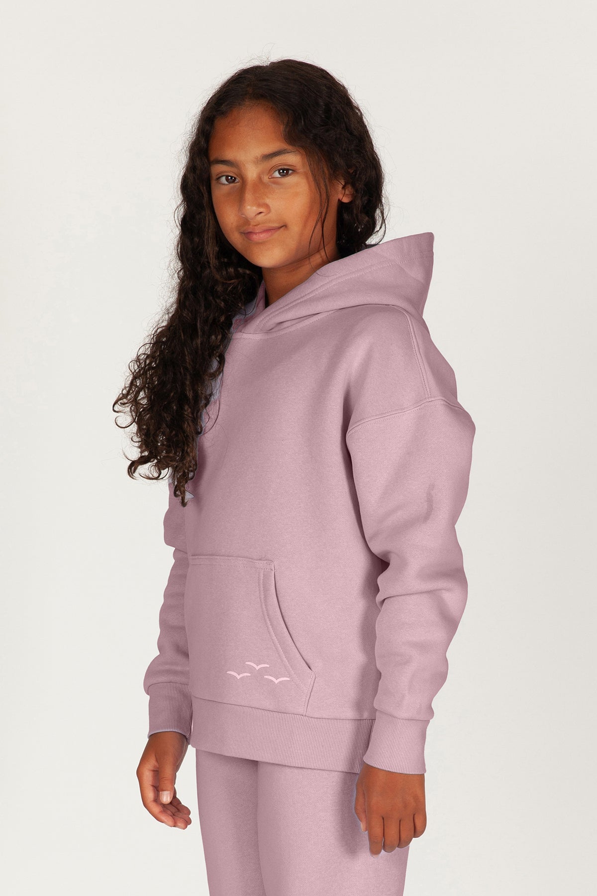 Kids Cooper hoodie in rose
