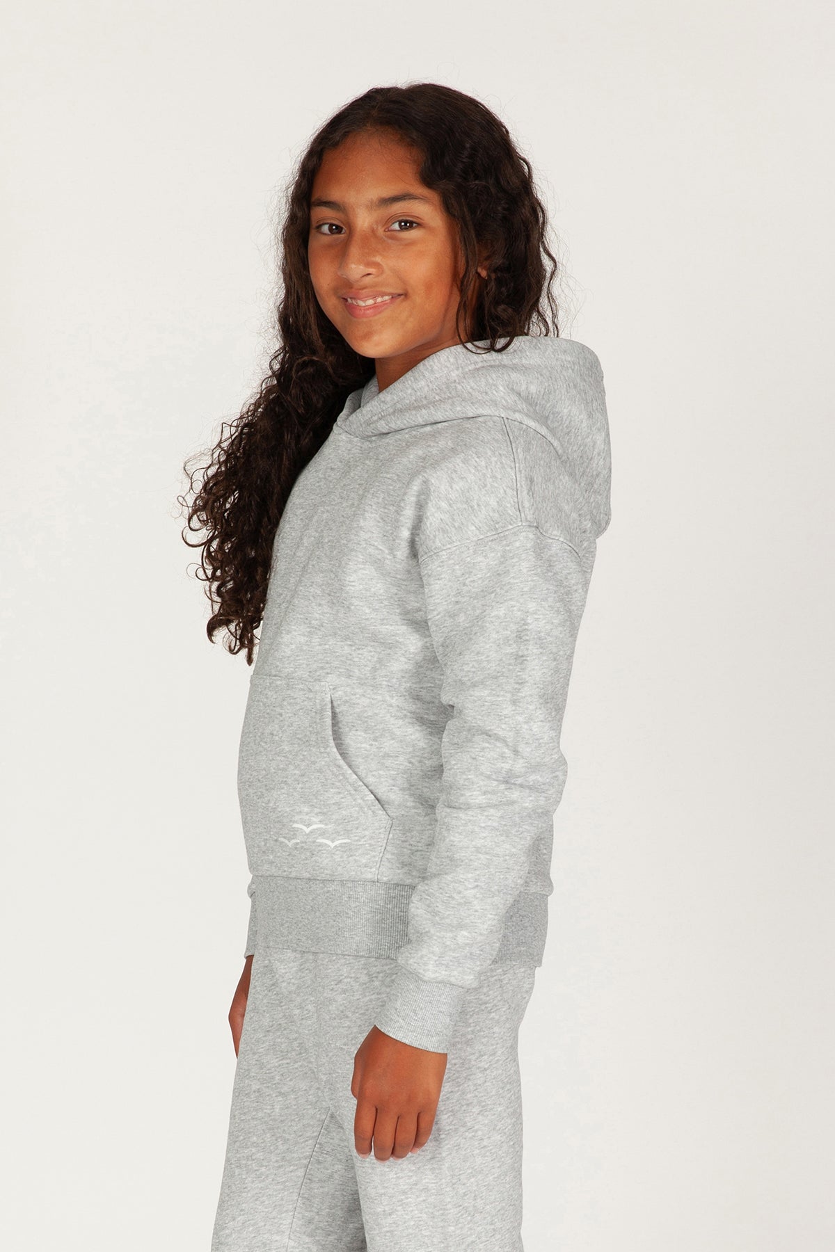 Kids Cooper Hoodie in classic grey